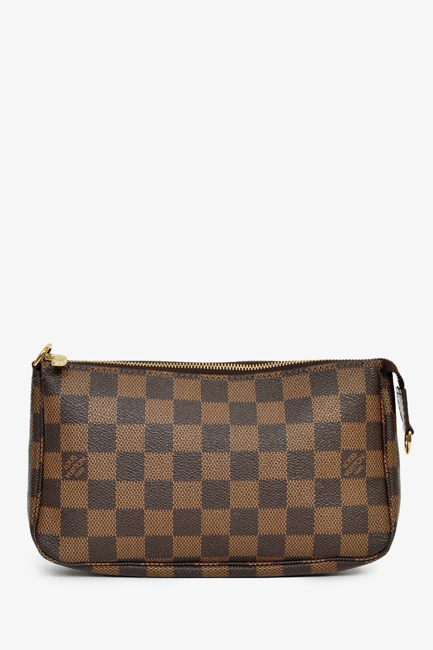 Louis Vuitton 2009 Damier Ebene Canvas Pochette Accessories