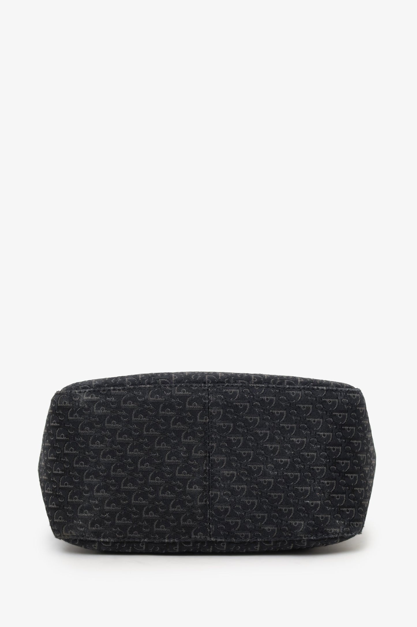 Christian Dior Gery Canvas Oblique 'Diorissimo' Trotter Tote Bag