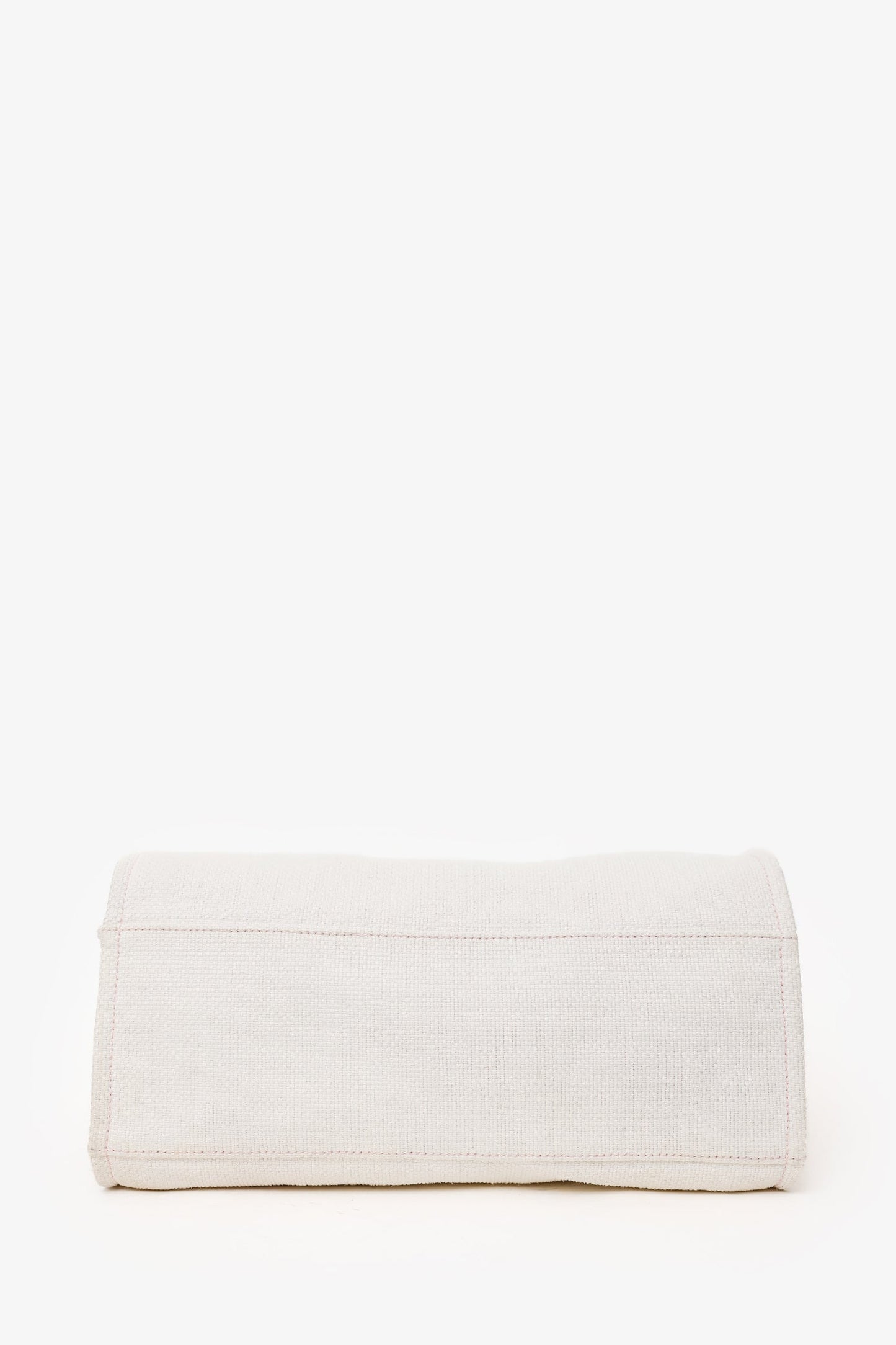 Chanel™ 2015-16 White/Pink Medium Deauville Tote