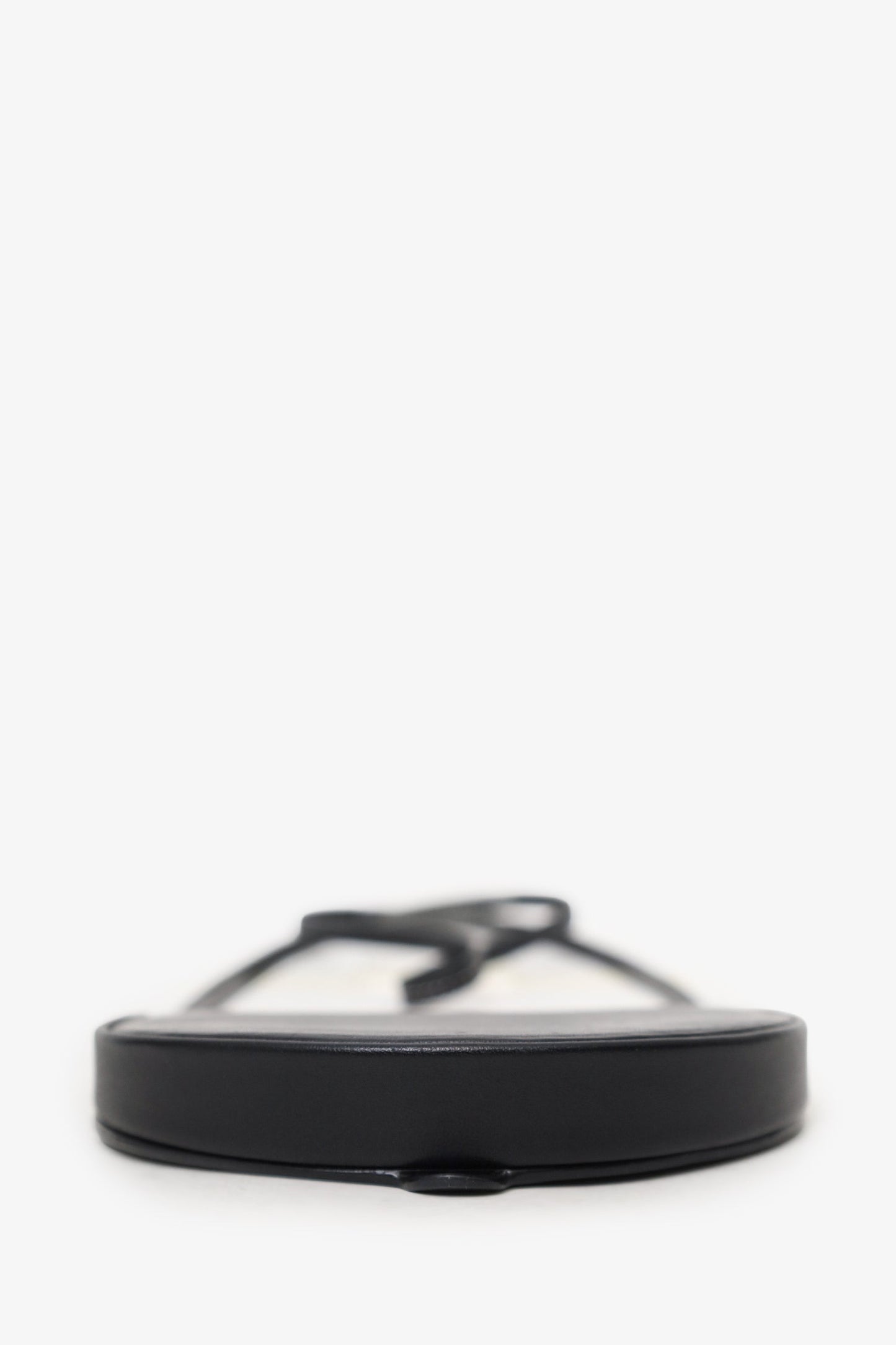 Loewe Black Leather Small Heel Crossbody Bag