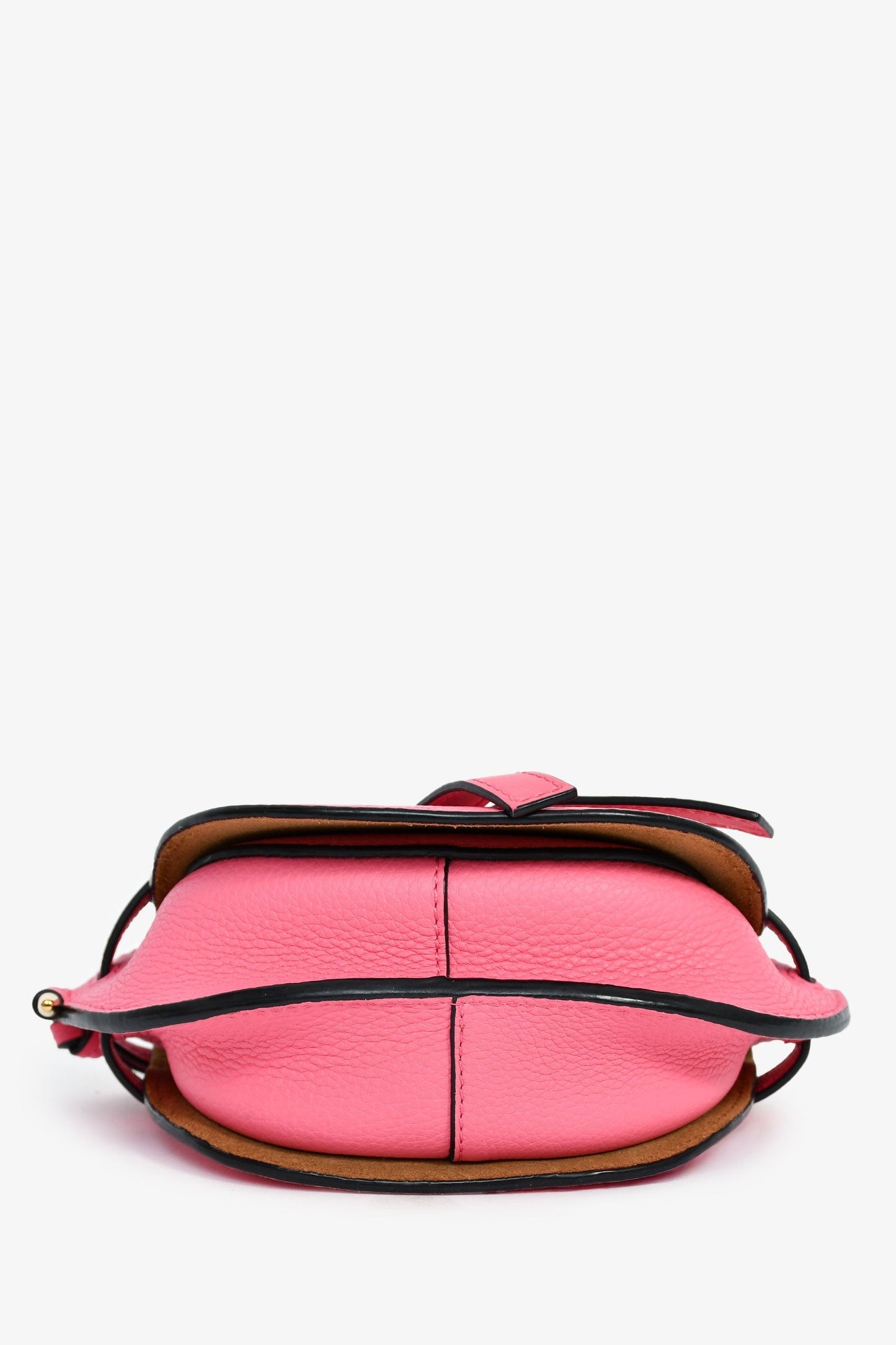 Loewe Pink Leather Mini 'Gate' Crossbody Bag