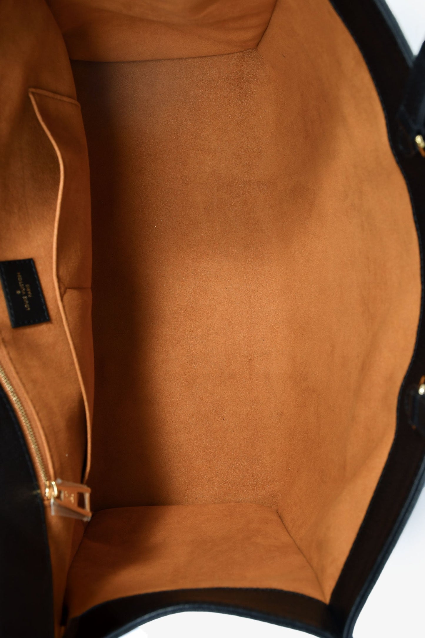 Louis Vuitton Black Leather Monogram Empriente OnTheGo GM Tote Bag