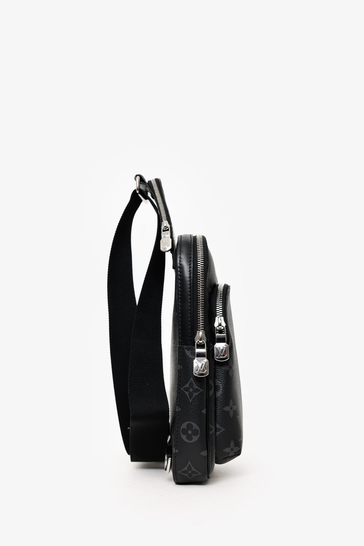 Louis Vuitton Black Monogram Eclipse Avenue Sling Bag PM