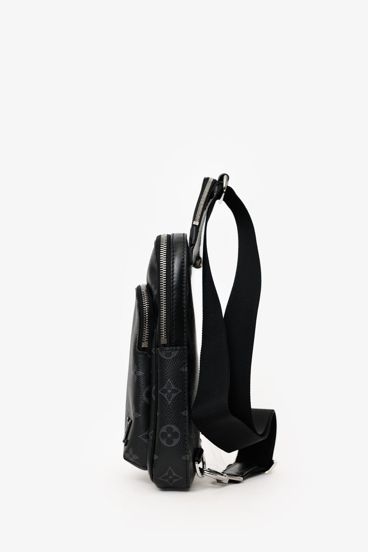 Louis Vuitton Black Monogram Eclipse Avenue Sling Bag PM