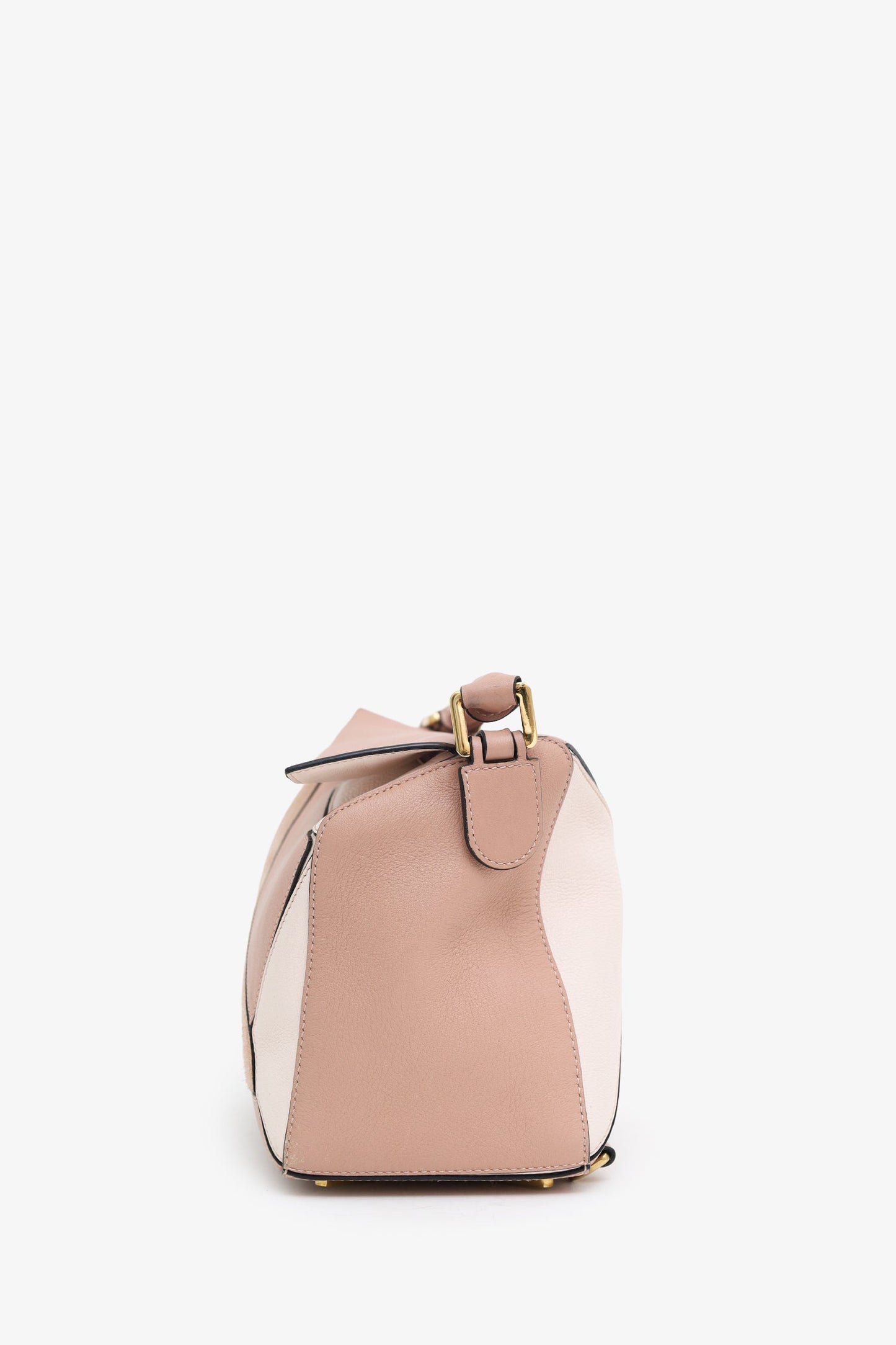 Loewe Mauve Tricolour Calfskin Medium Puzzle Bag
