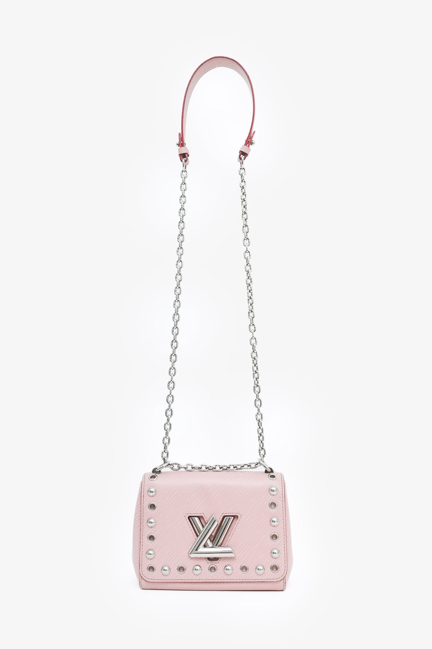 Louis Vuitton 2018 Pink Epi Leather Studded Twist PM