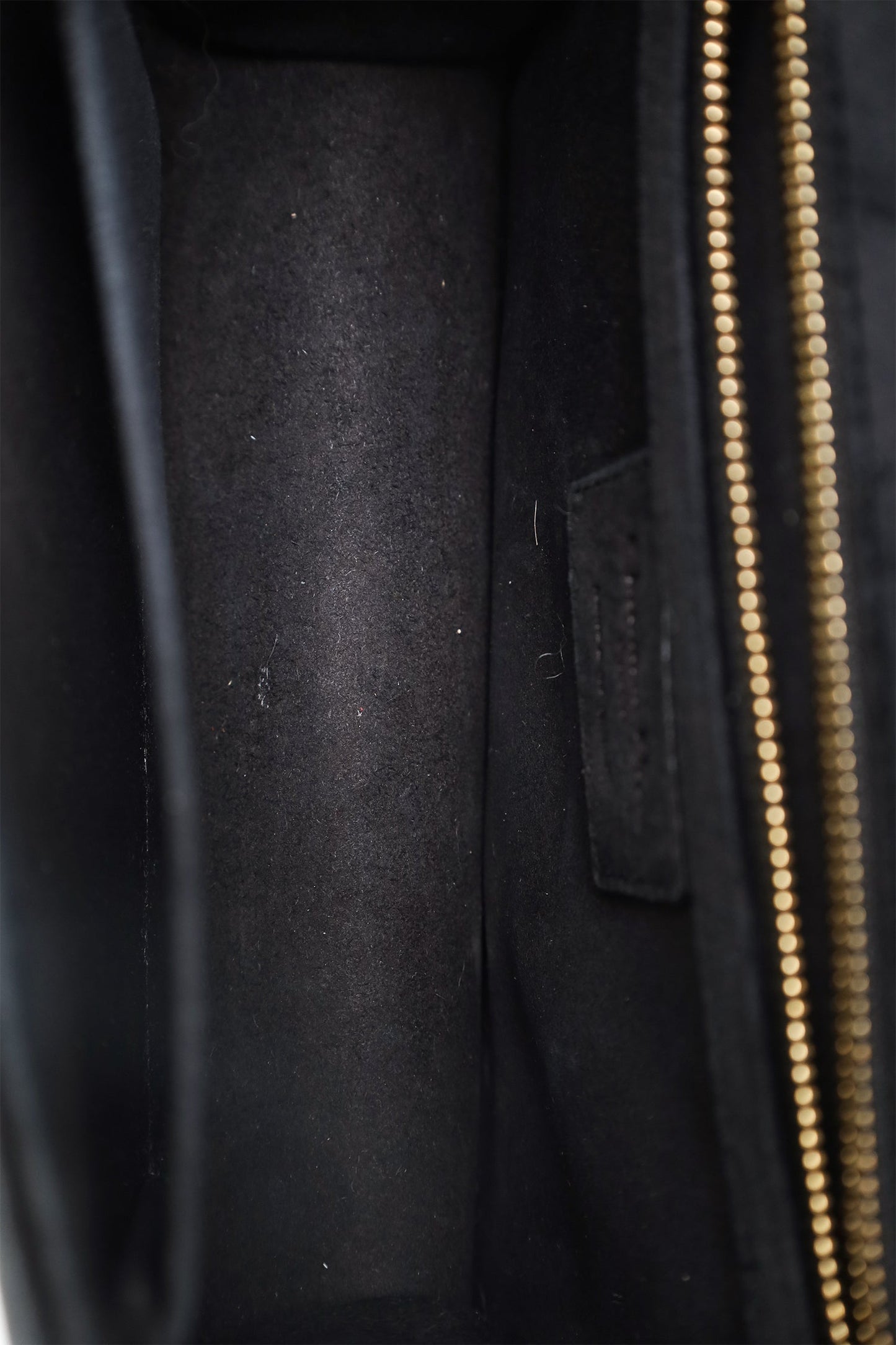 Christian Dior 2019 Black Velvet Small Diorama Shoulder Bag