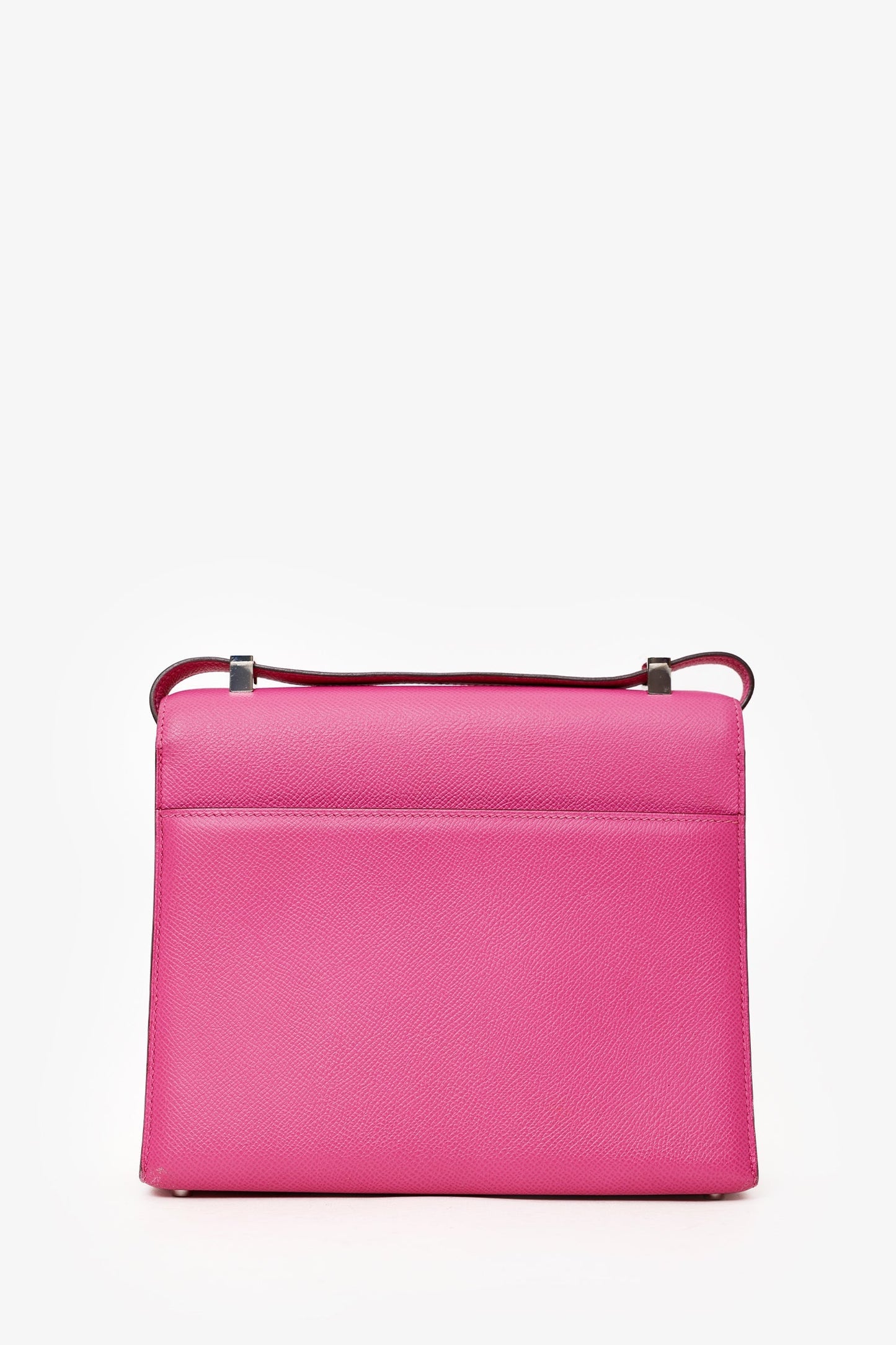 Hermès 2018 Rose Pourpre Epsom Leather Verrou 23 Shoulder Bag