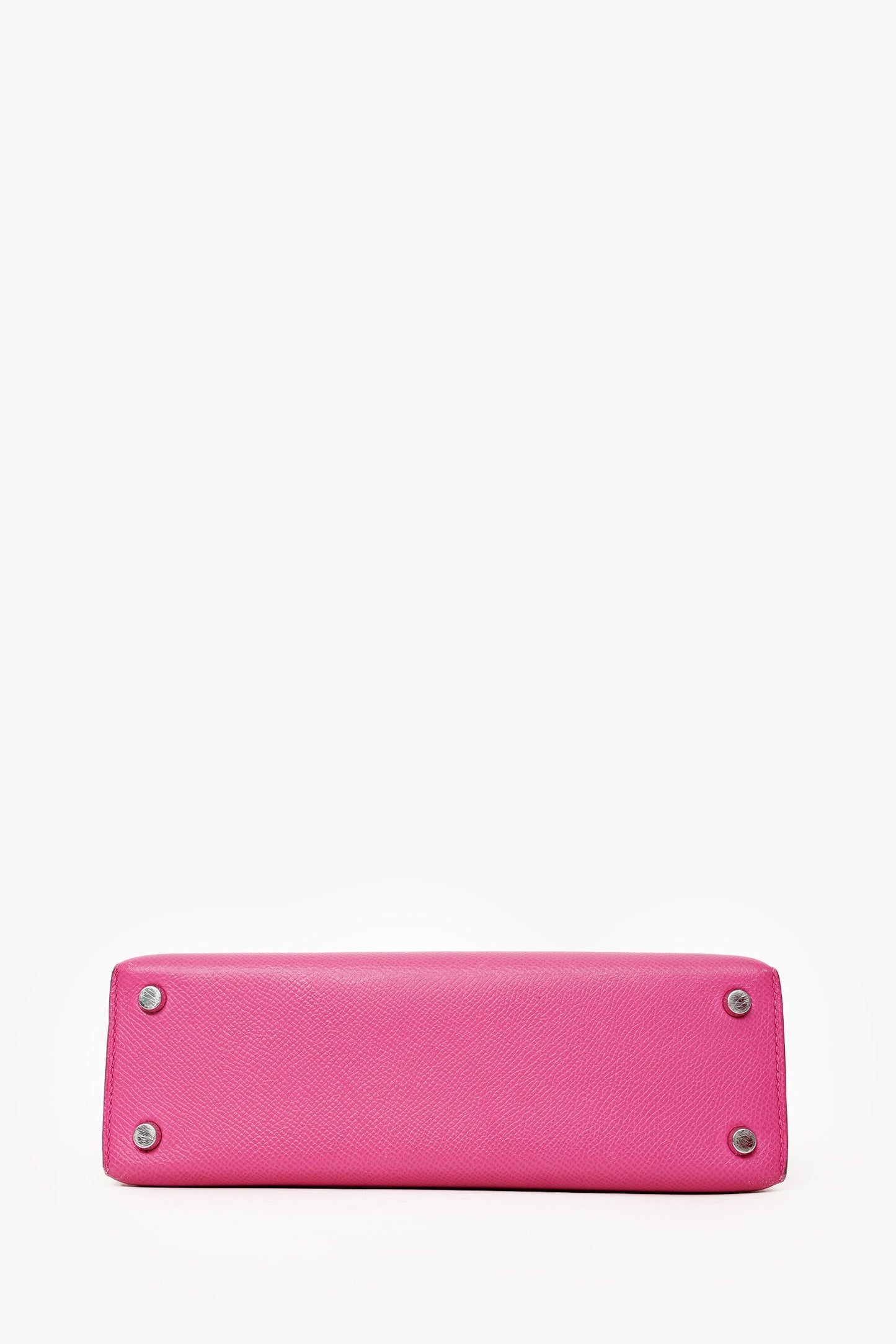 Hermès 2018 Rose Pourpre Epsom Leather Verrou 23 Shoulder Bag