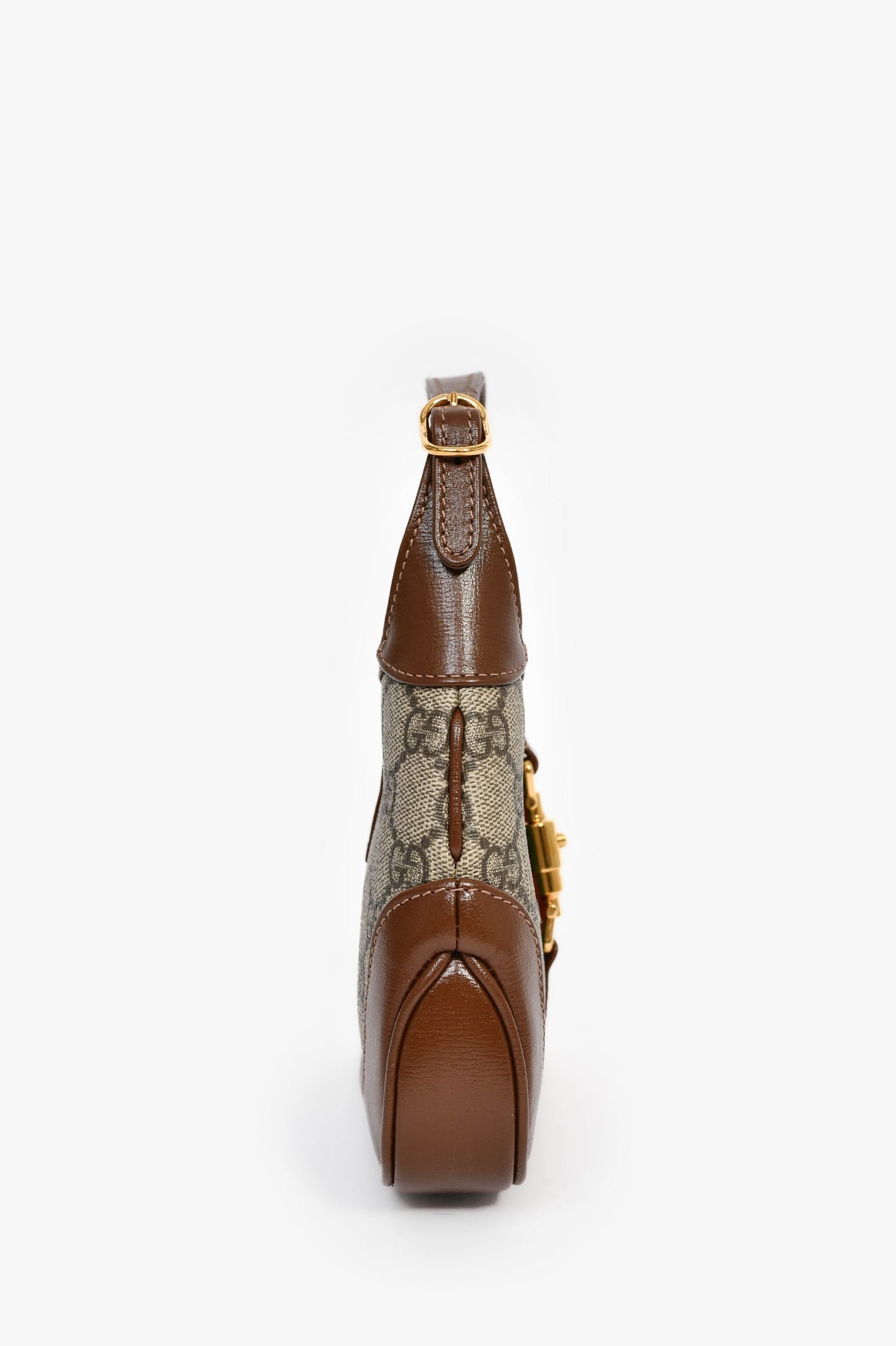 Gucci GG Supreme Canvas/Brown Leather Mini 'Jackie 1961'