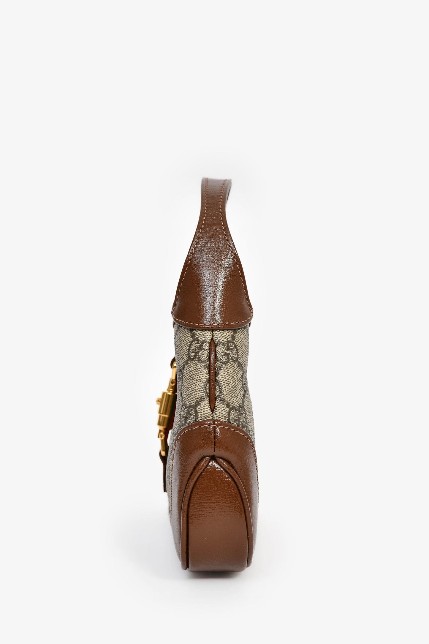 Gucci GG Supreme Canvas/Brown Leather Mini 'Jackie 1961'