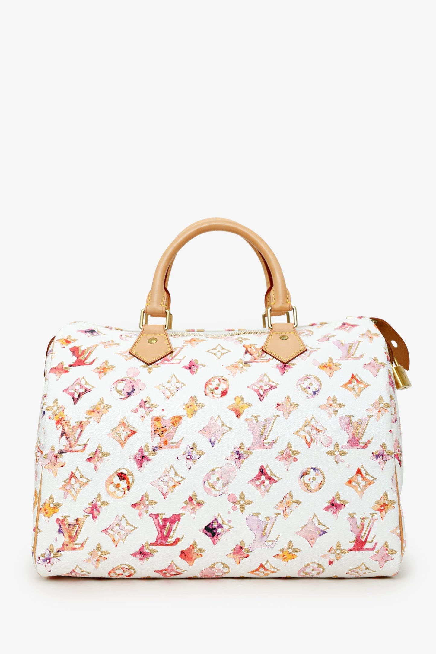 Louis Vuitton Limited Edition Richard Prince Monogram Watercolour Aquarelle Speedy 30 Bag