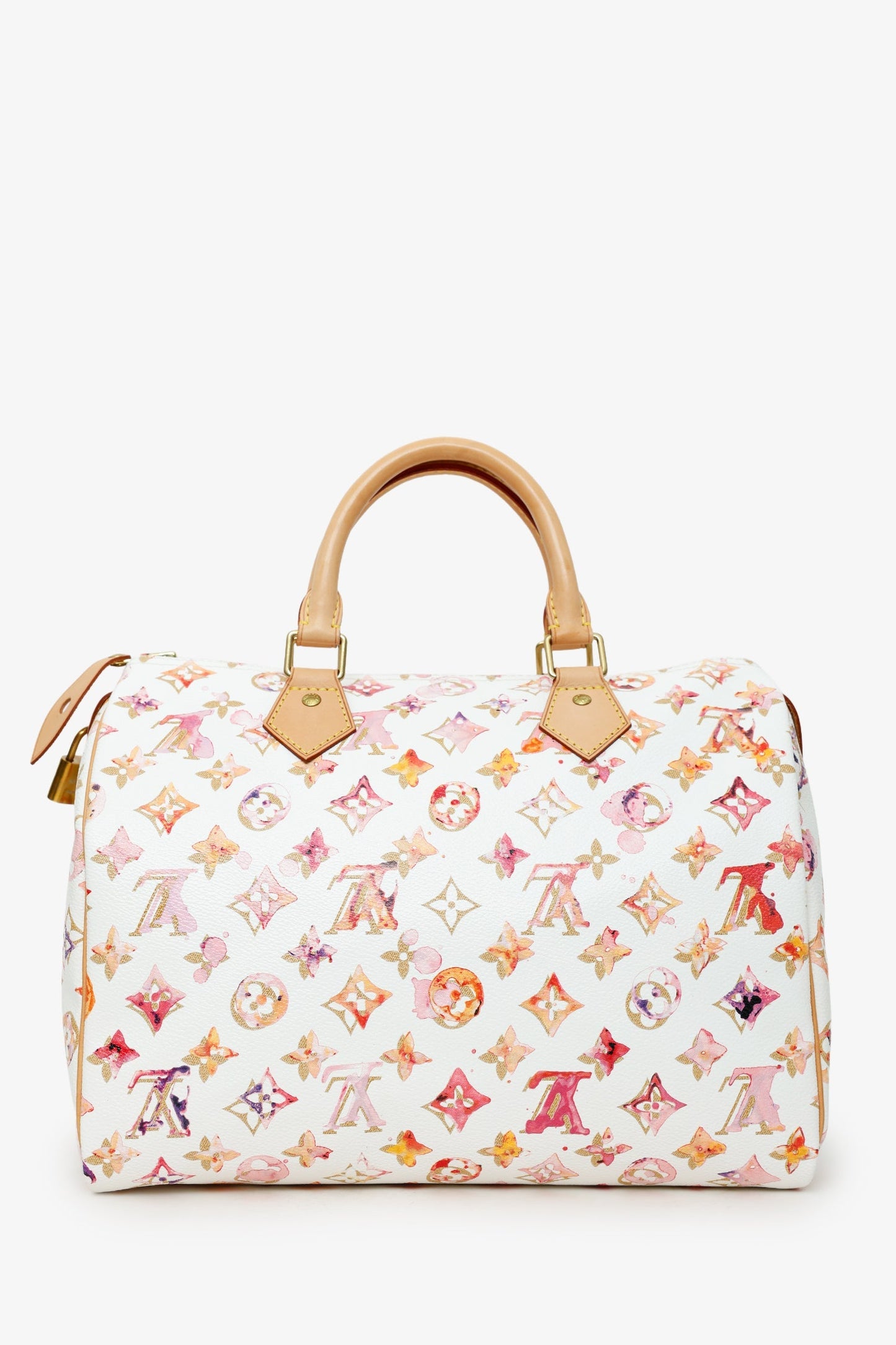 Louis Vuitton Limited Edition Richard Prince Monogram Watercolour Aquarelle Speedy 30 Bag