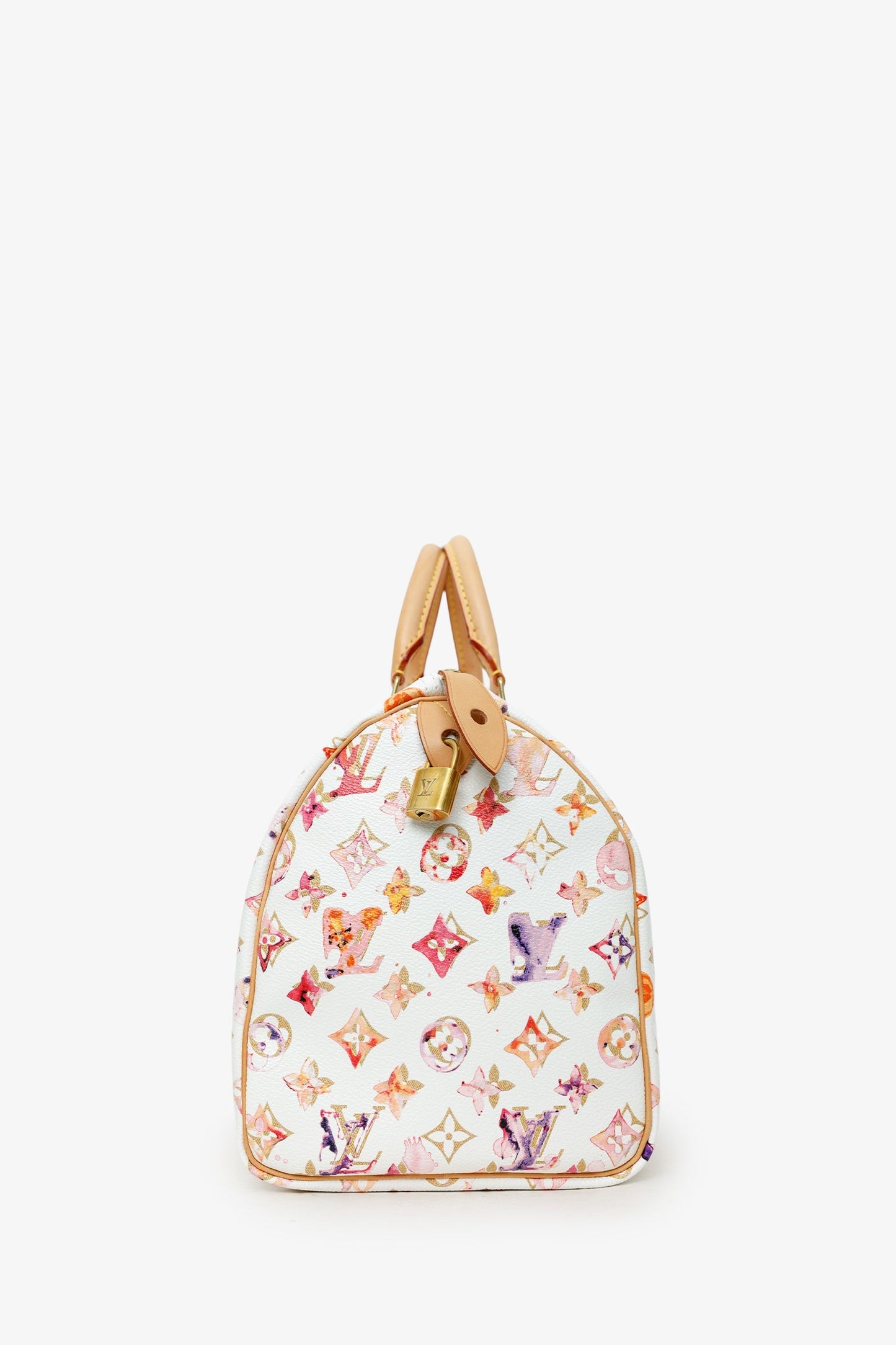 Louis Vuitton Limited Edition Richard Prince Monogram Watercolour Aquarelle Speedy 30 Bag