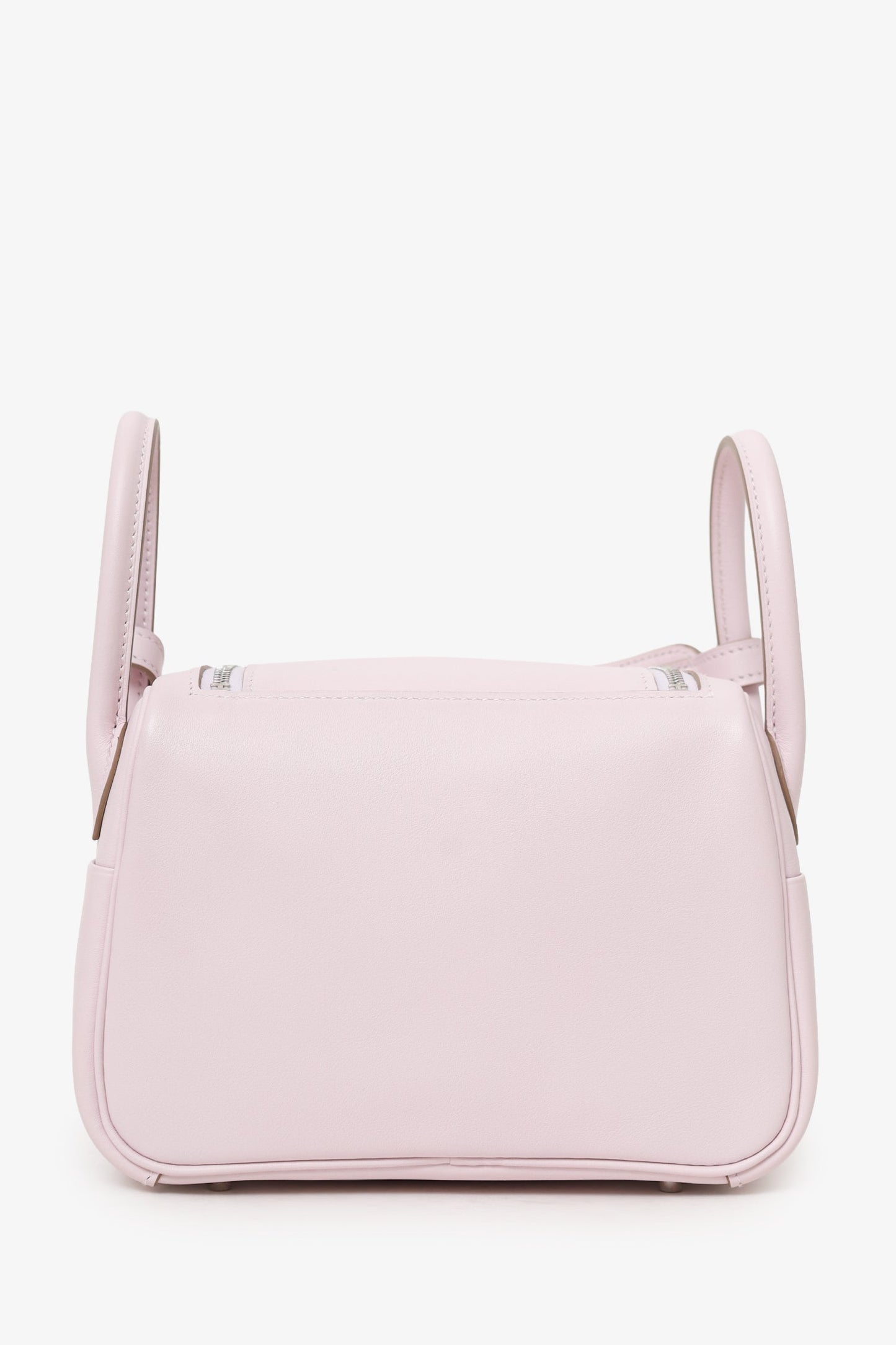 Hermès 2022 Mauve Pale/Gold Swift Verso Mini Lindy 20