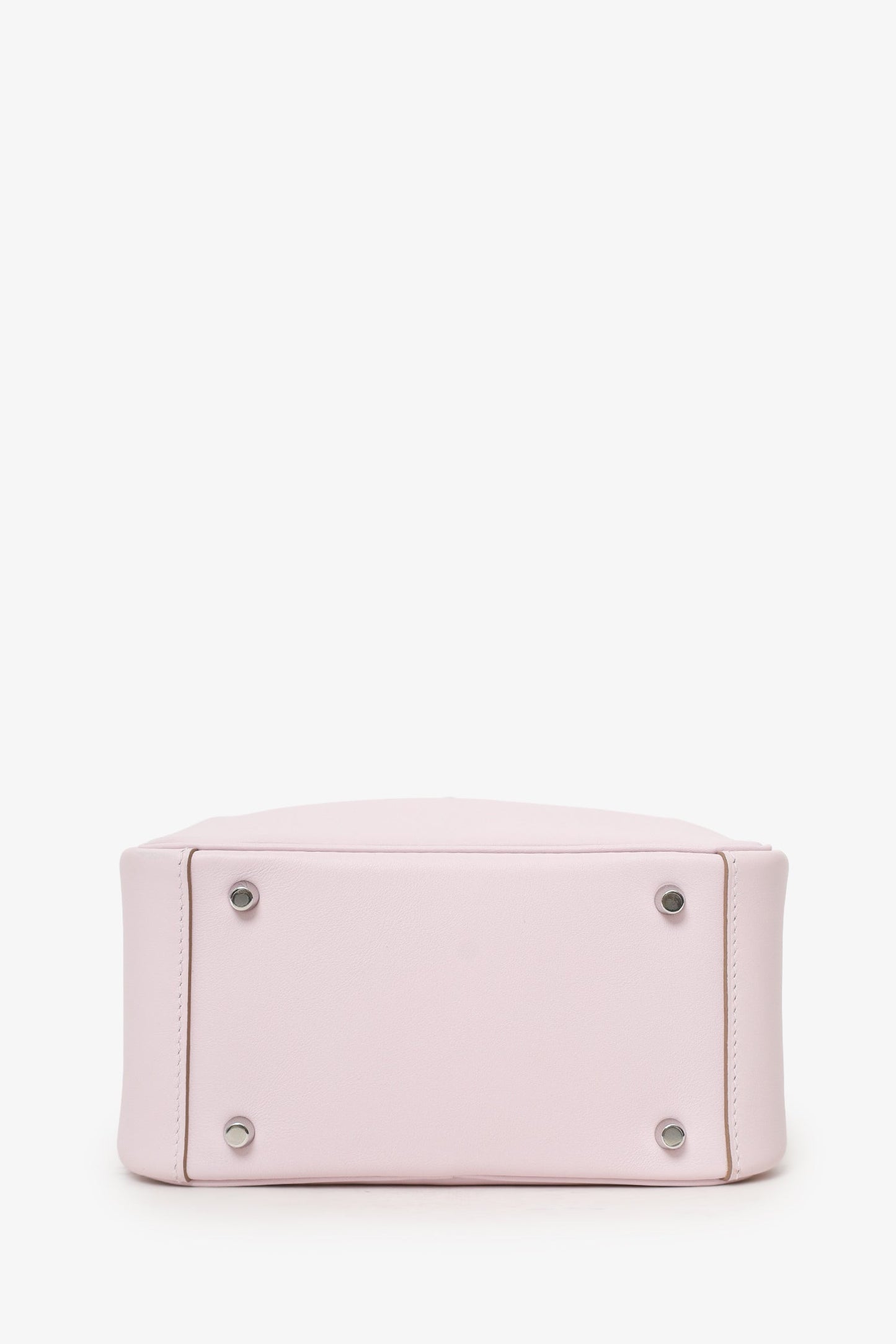 Hermès 2022 Mauve Pale/Gold Swift Verso Mini Lindy 20