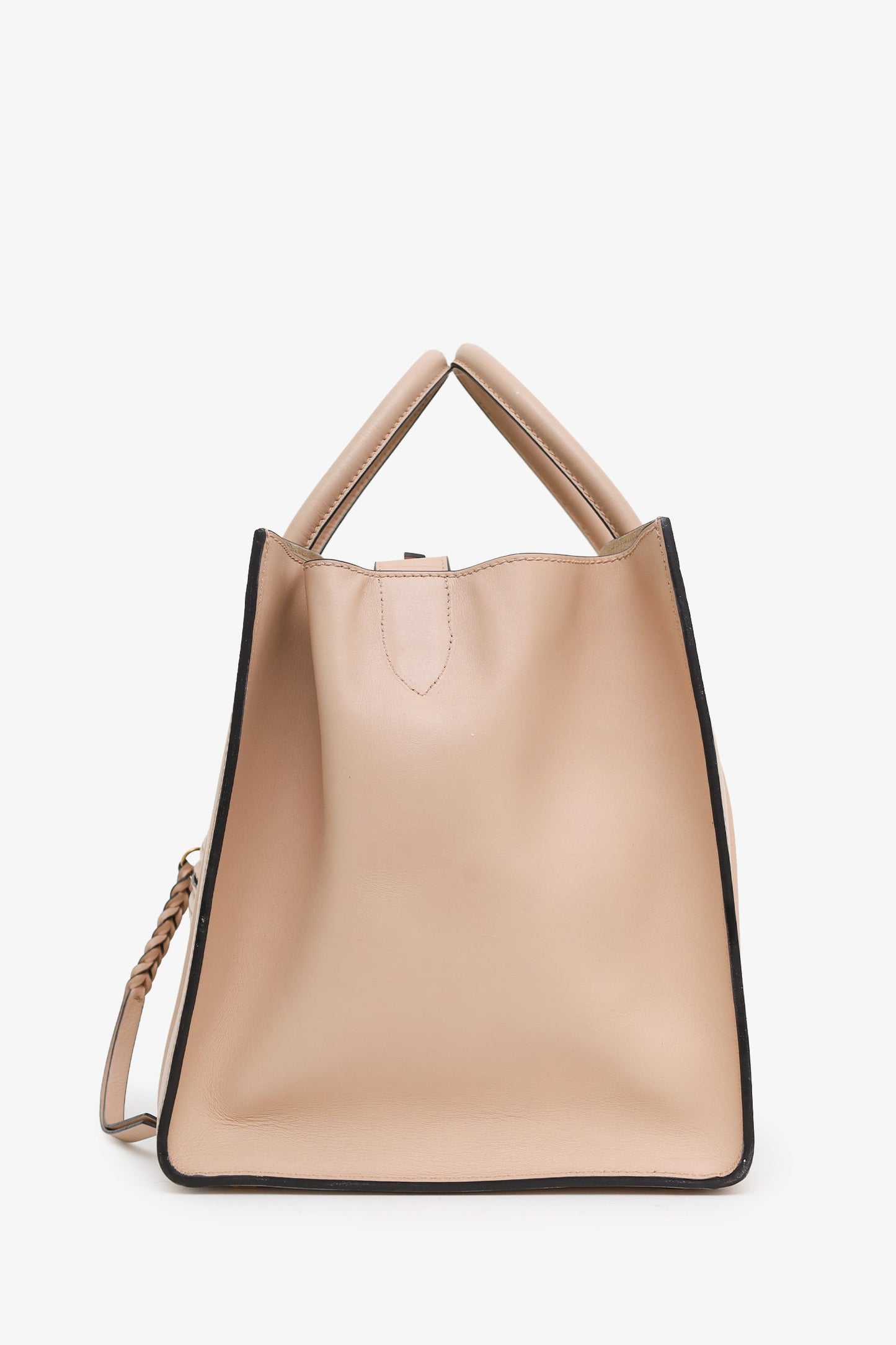 Celine Pink Leather Medium Luggage Phantom Tote
