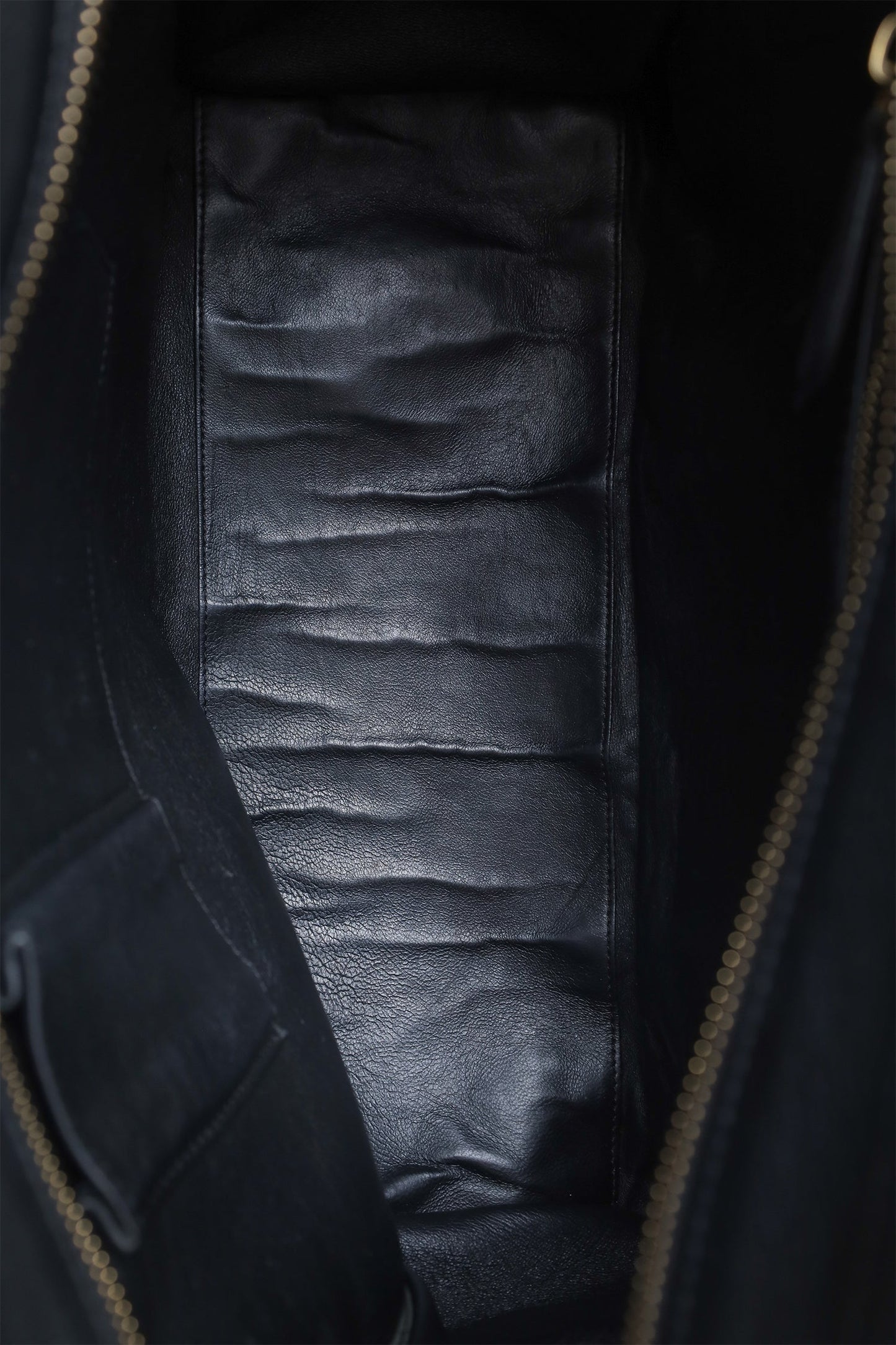 Celine Black Smooth Calfskin Mini Luggage Tote