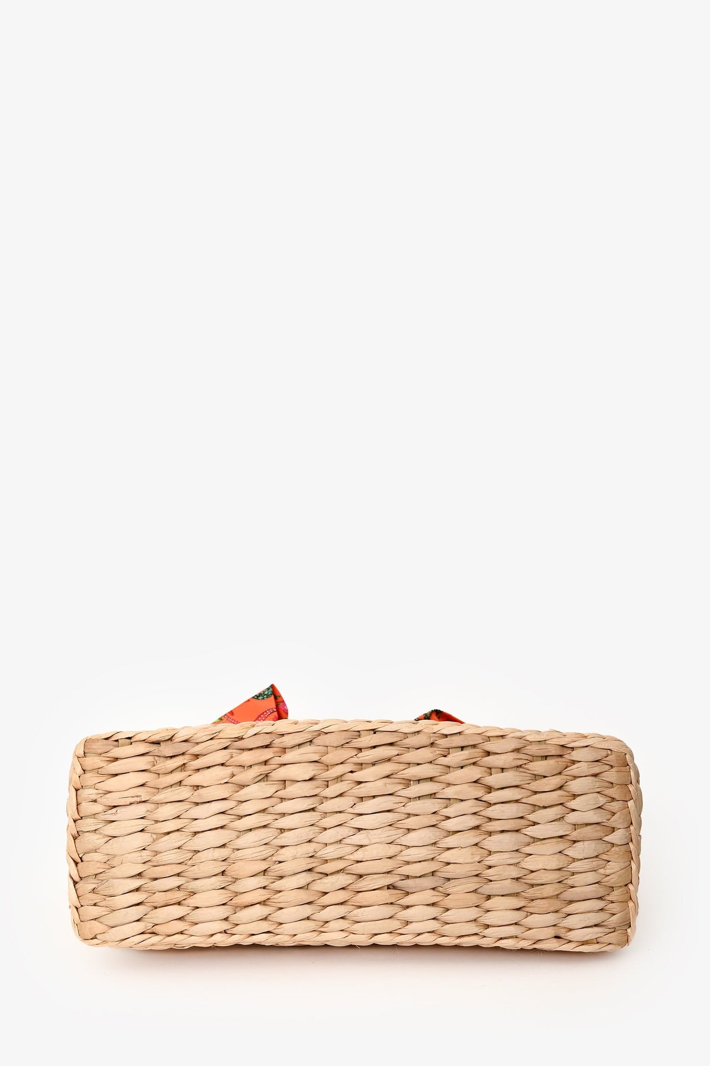 Versace Multi-Colour Straw Large Tote Bag