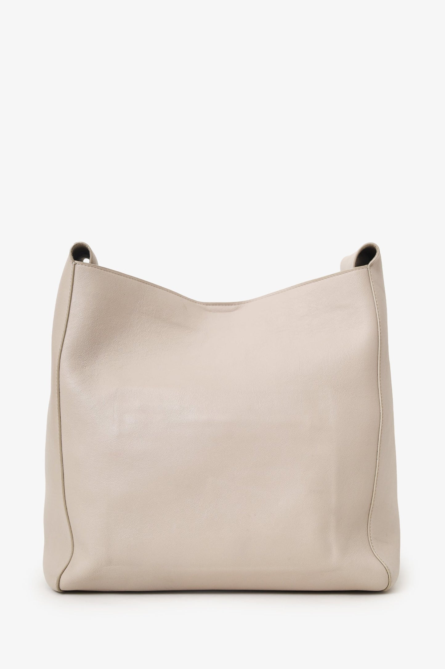 Joseph Taupe Leather Cozumel Tote