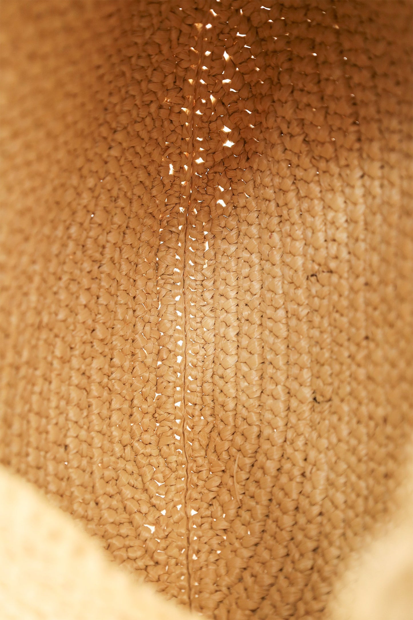 Khaite Beige Raffia Medium Olivia Hobo Bag