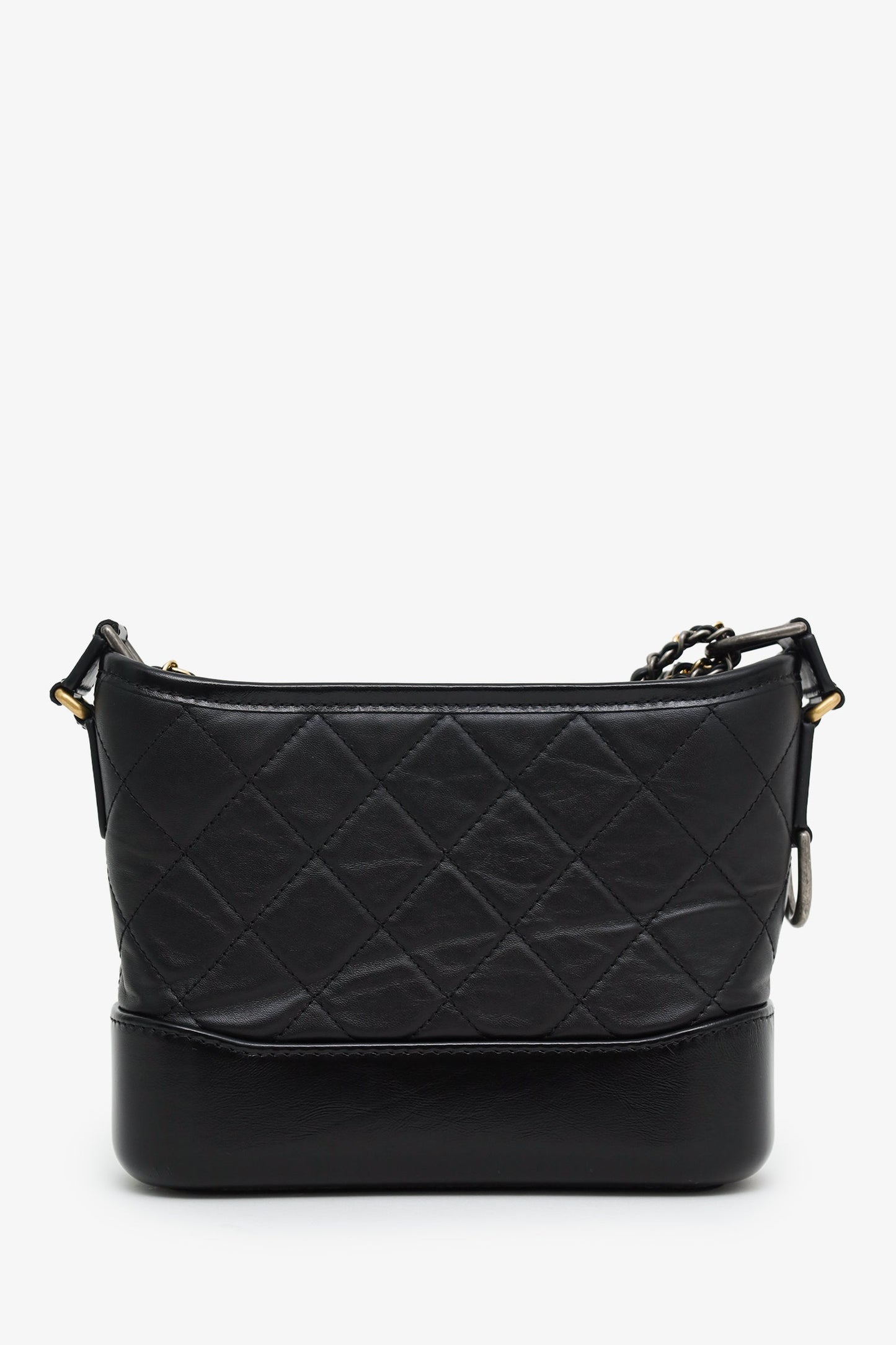 Chanel™ Black Lambskin Leather Small Gabrielle Bag