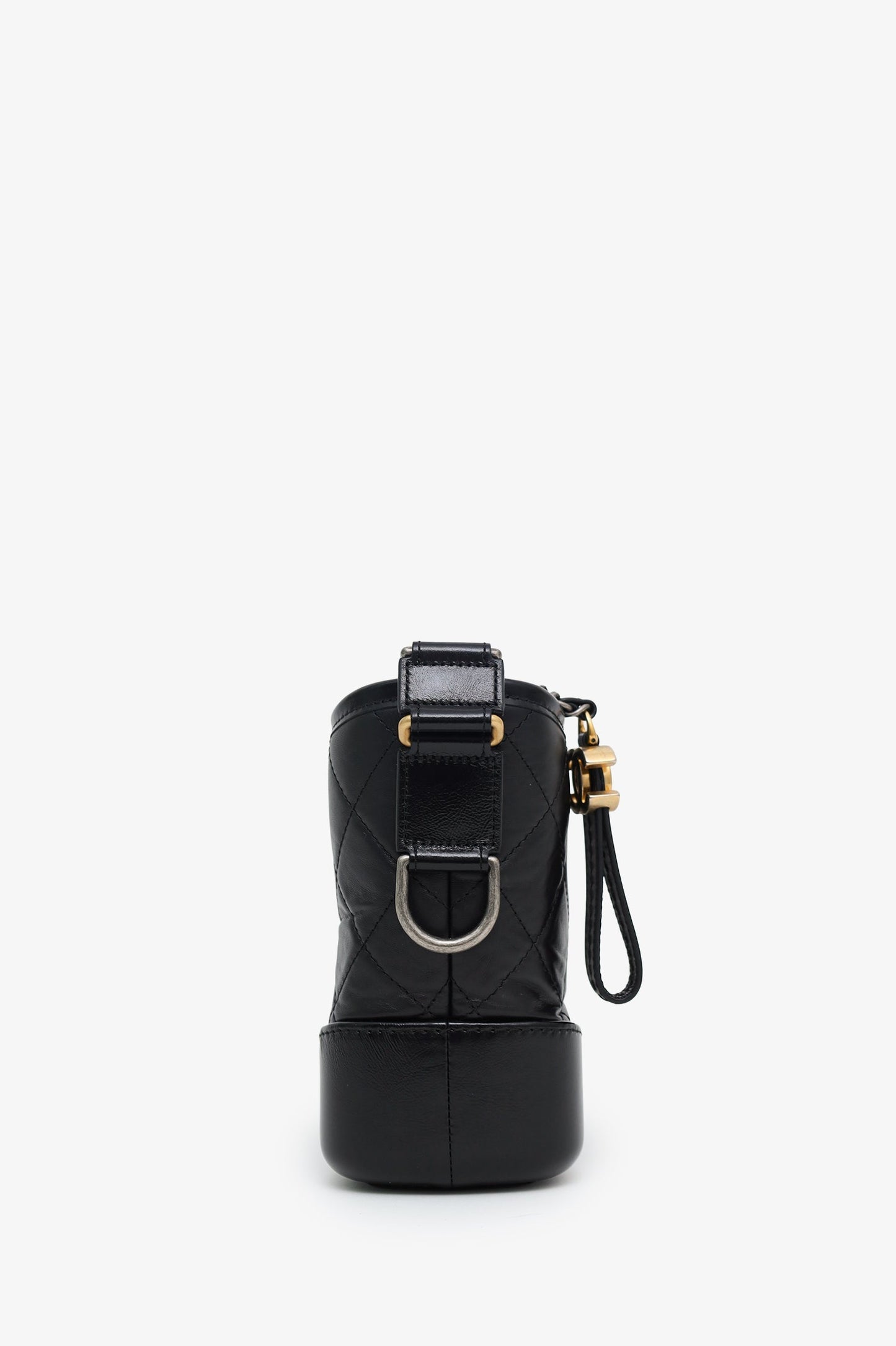 Chanel™ Black Lambskin Leather Small Gabrielle Bag