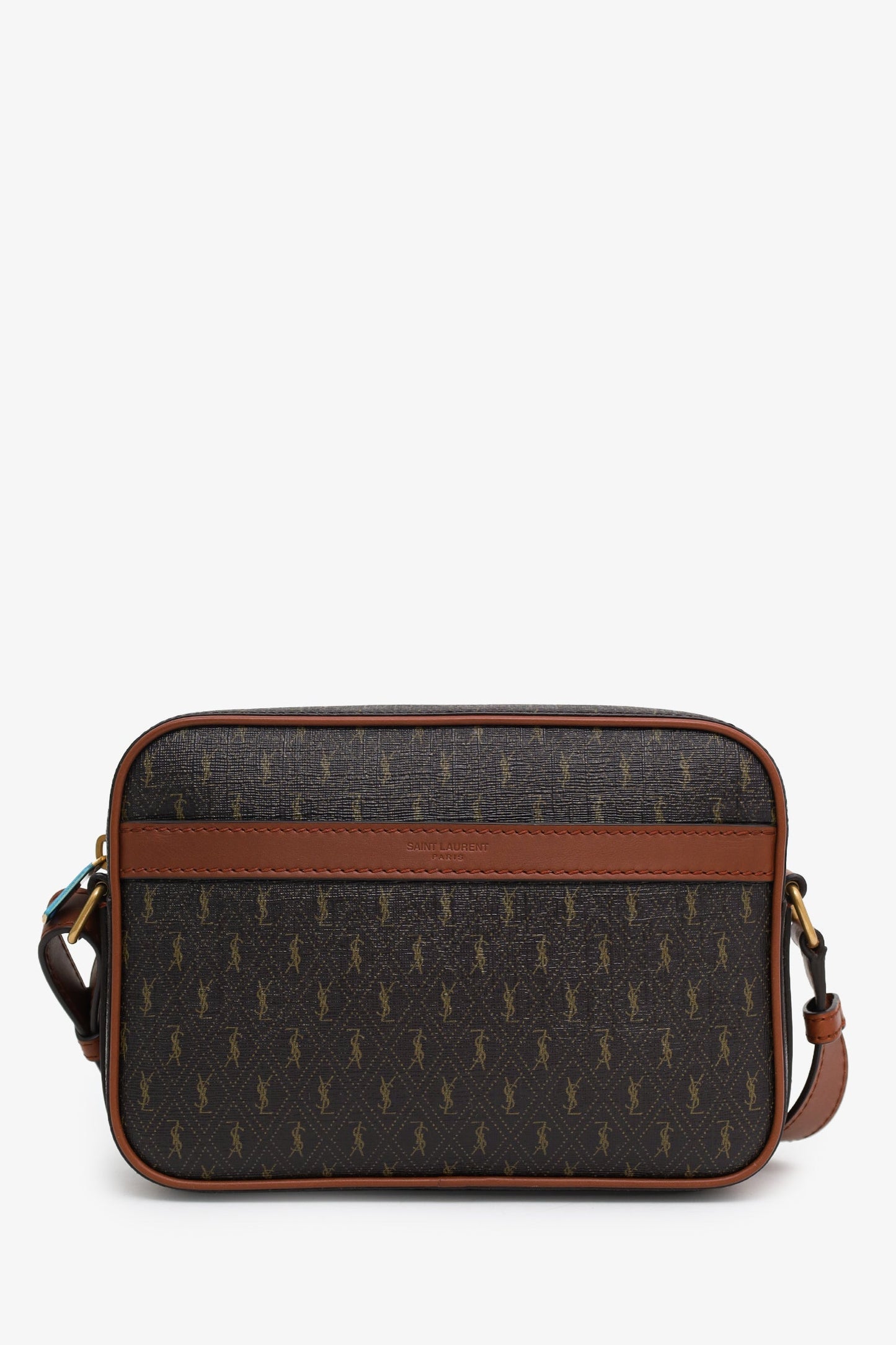 Saint Laurent Brown Le Monogramme Camera Bag