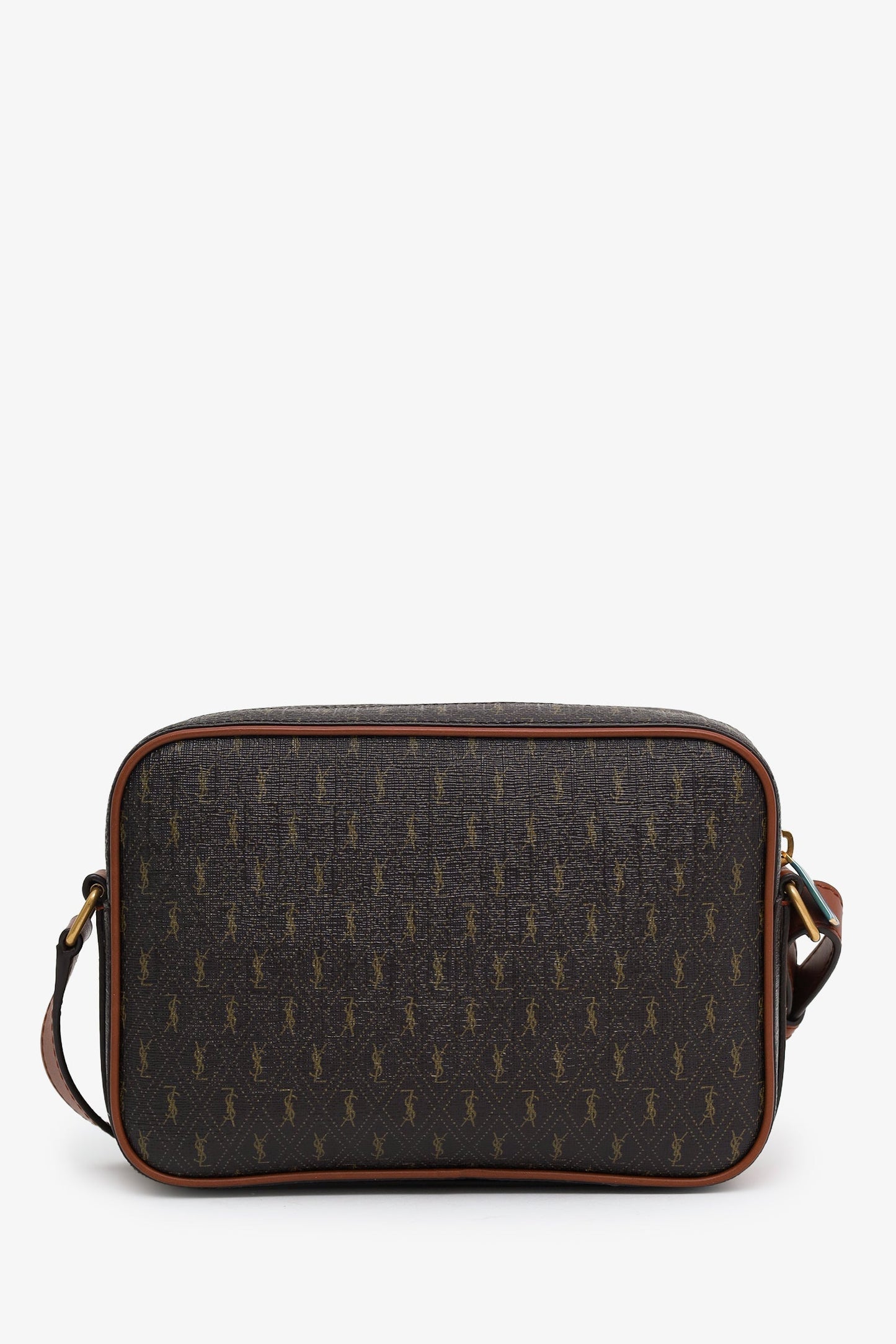 Saint Laurent Brown Le Monogramme Camera Bag