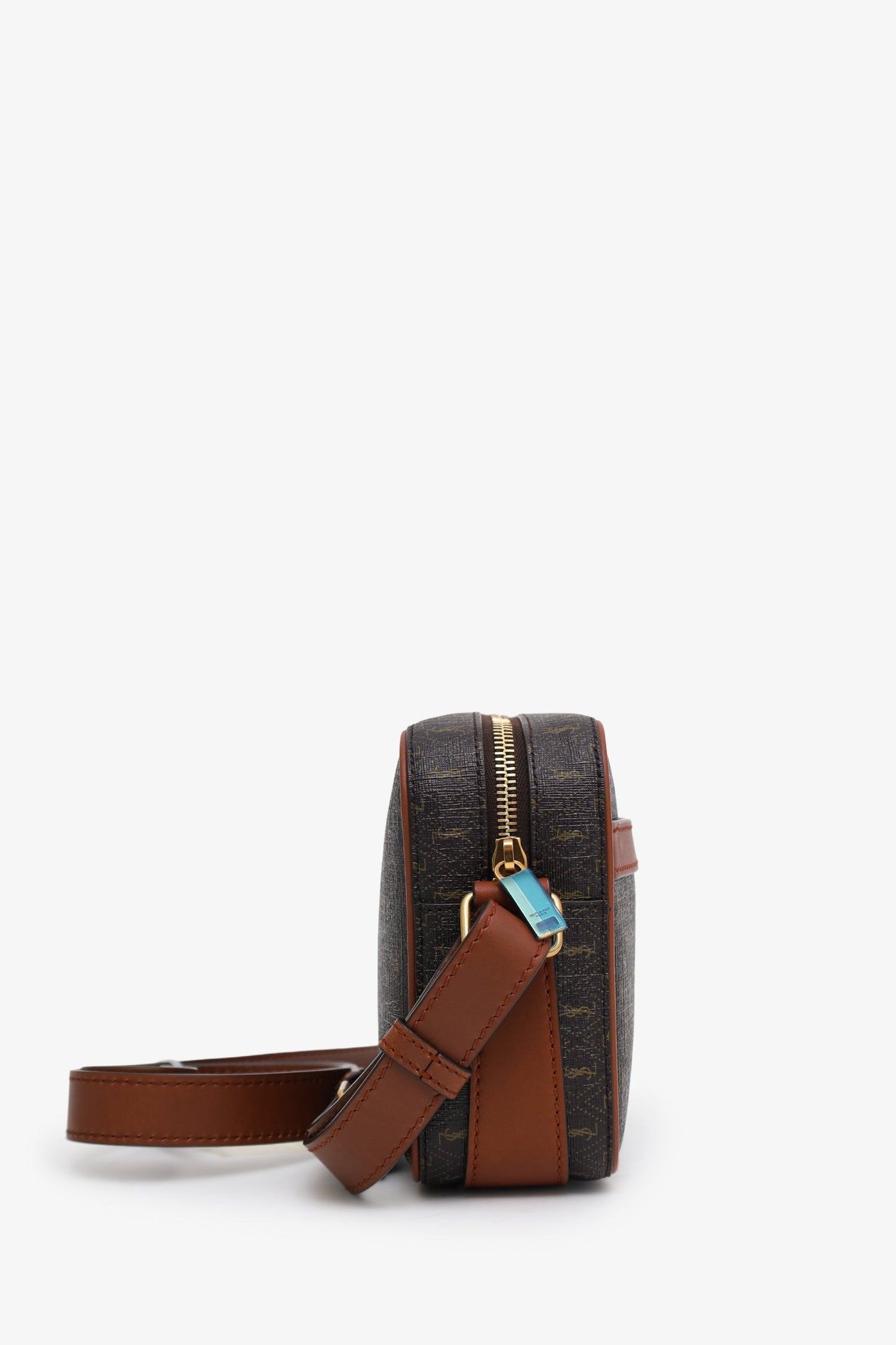 Saint Laurent Brown Le Monogramme Camera Bag