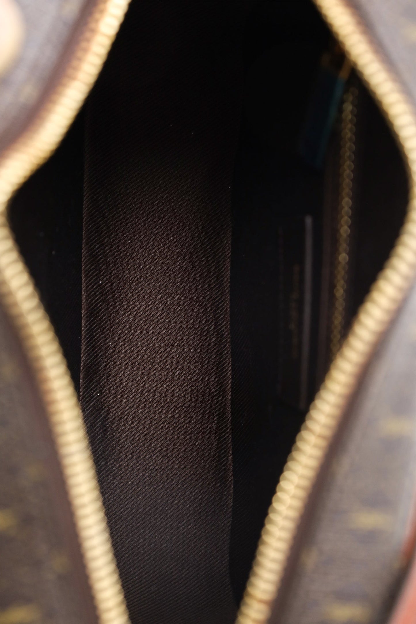 Saint Laurent Brown Le Monogramme Camera Bag