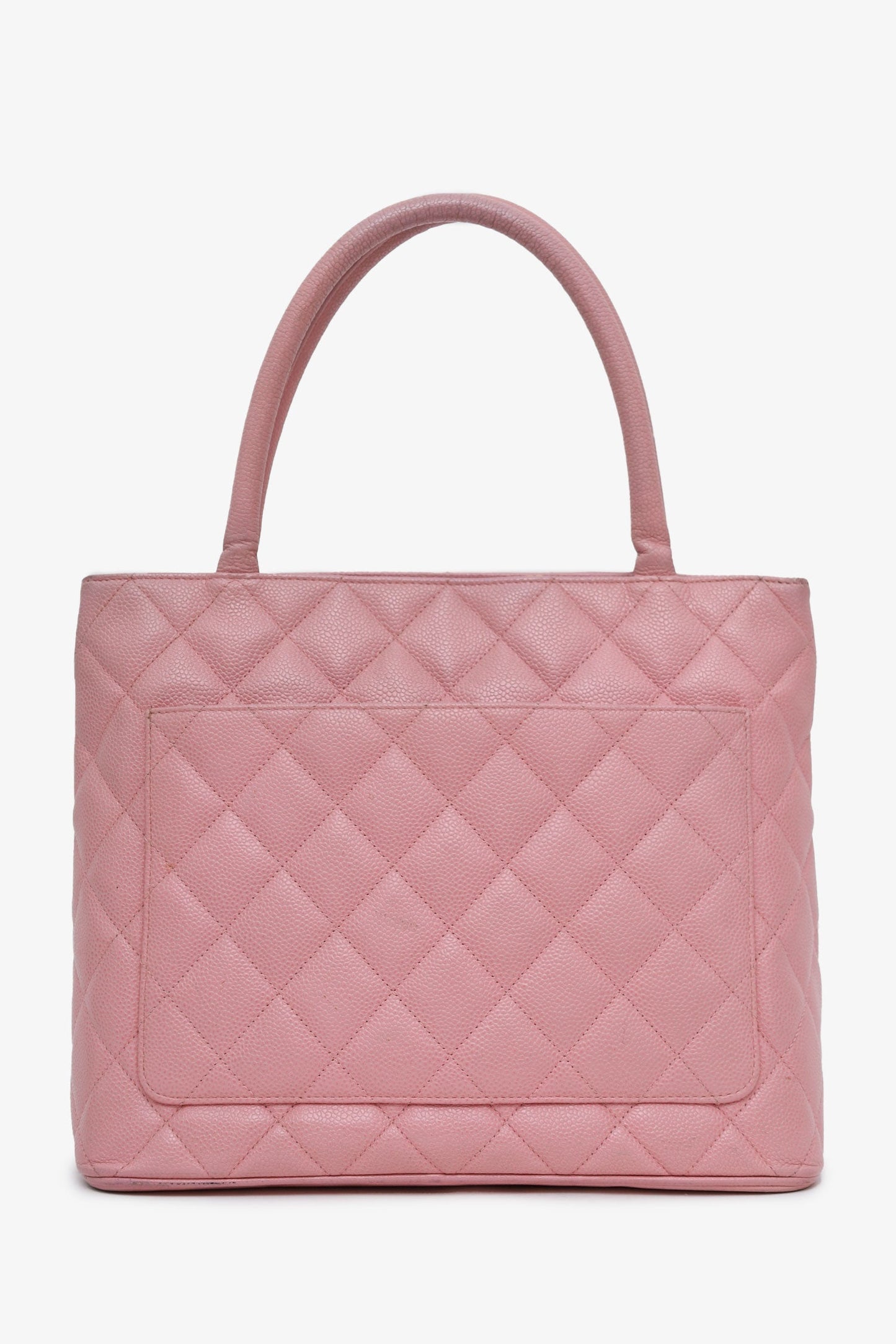 Chanel™ 2004-05 Pink Caviar Medallion Tote