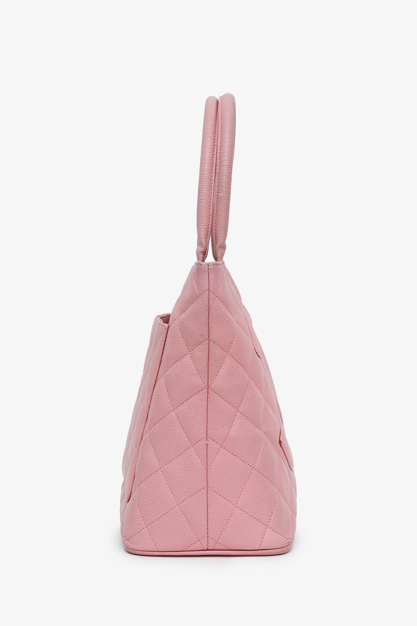 Chanel™ 2004-05 Pink Caviar Medallion Tote