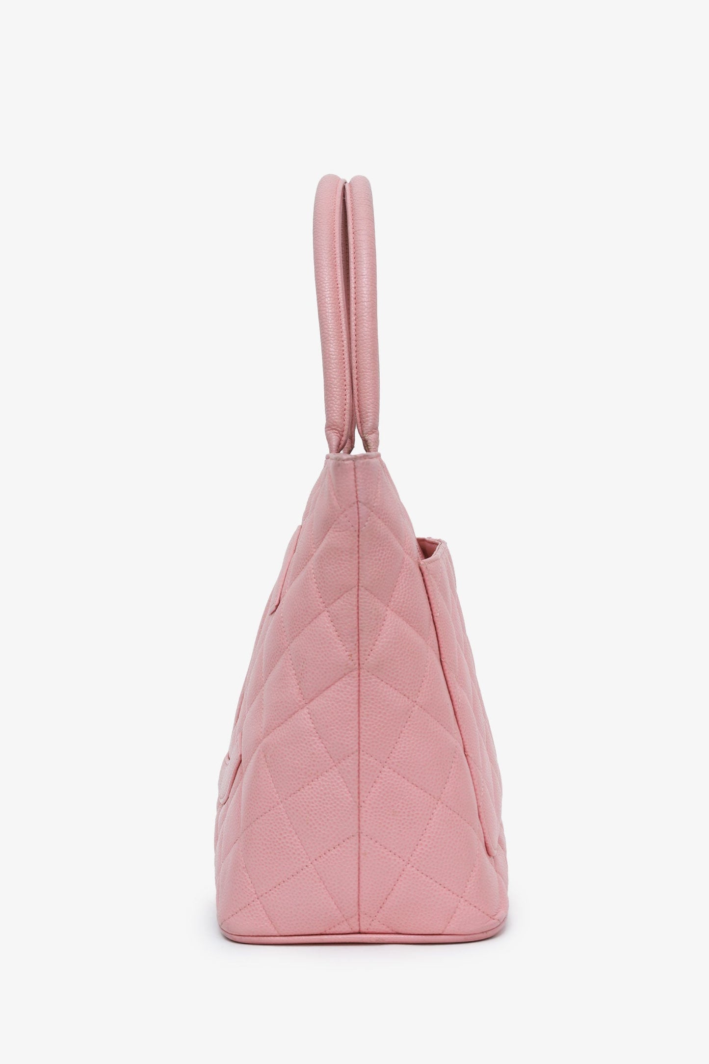 Chanel™ 2004-05 Pink Caviar Medallion Tote