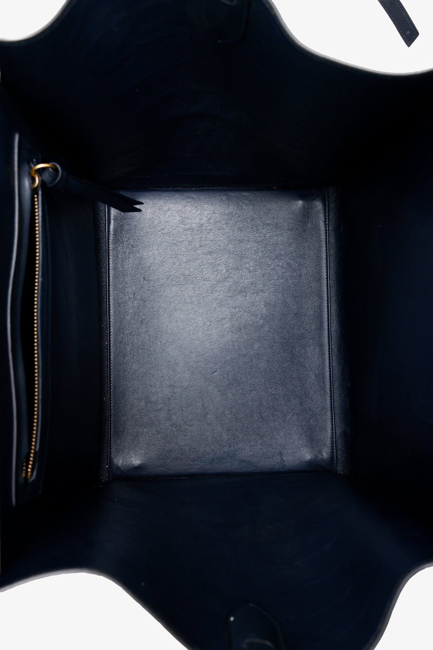 Celine Black Croc Embossed Leather Luggage Phantom Top Handle