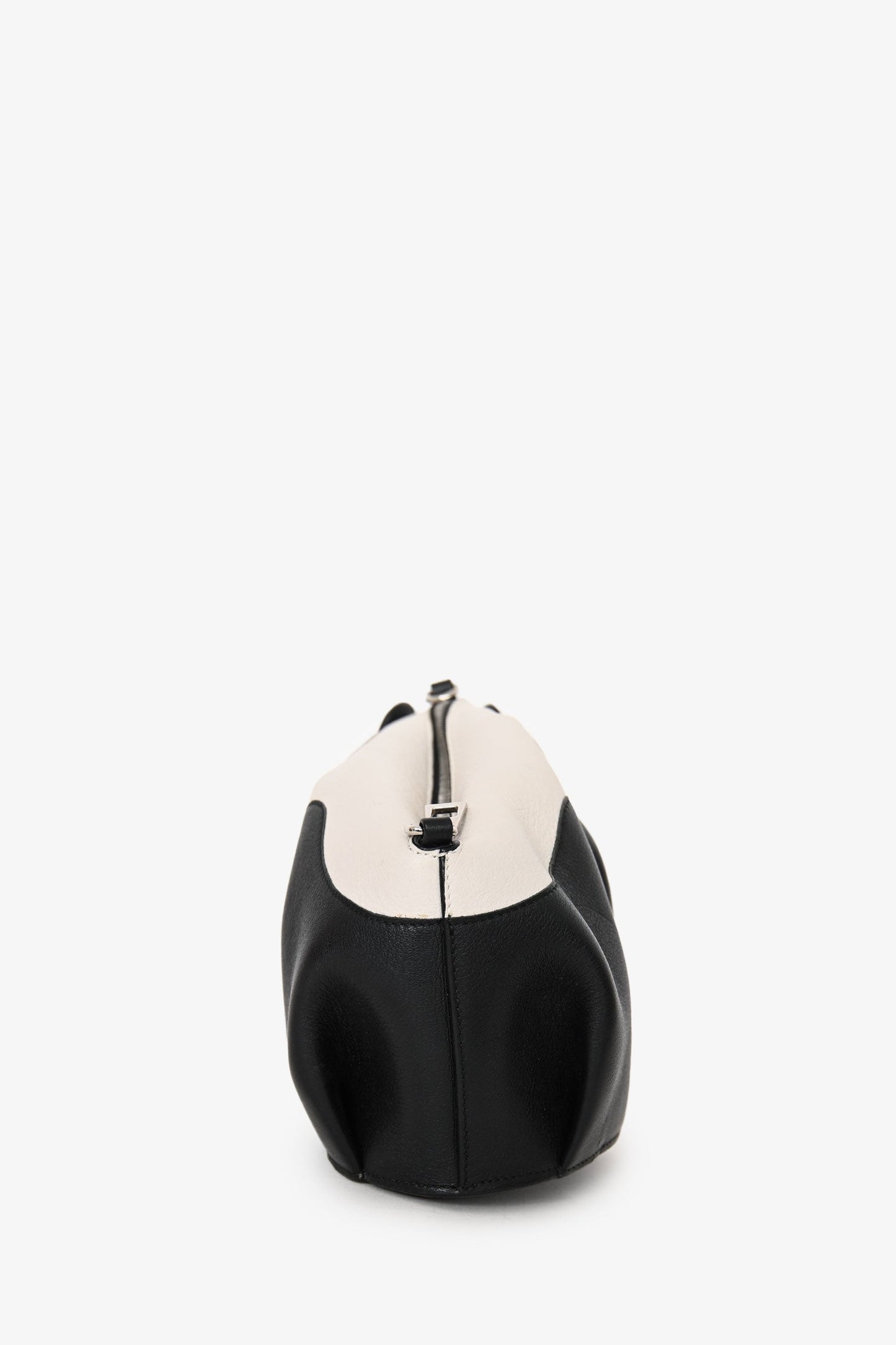 Loewe 2016 Black/White Leather Panda Animal Crossbody With Strap