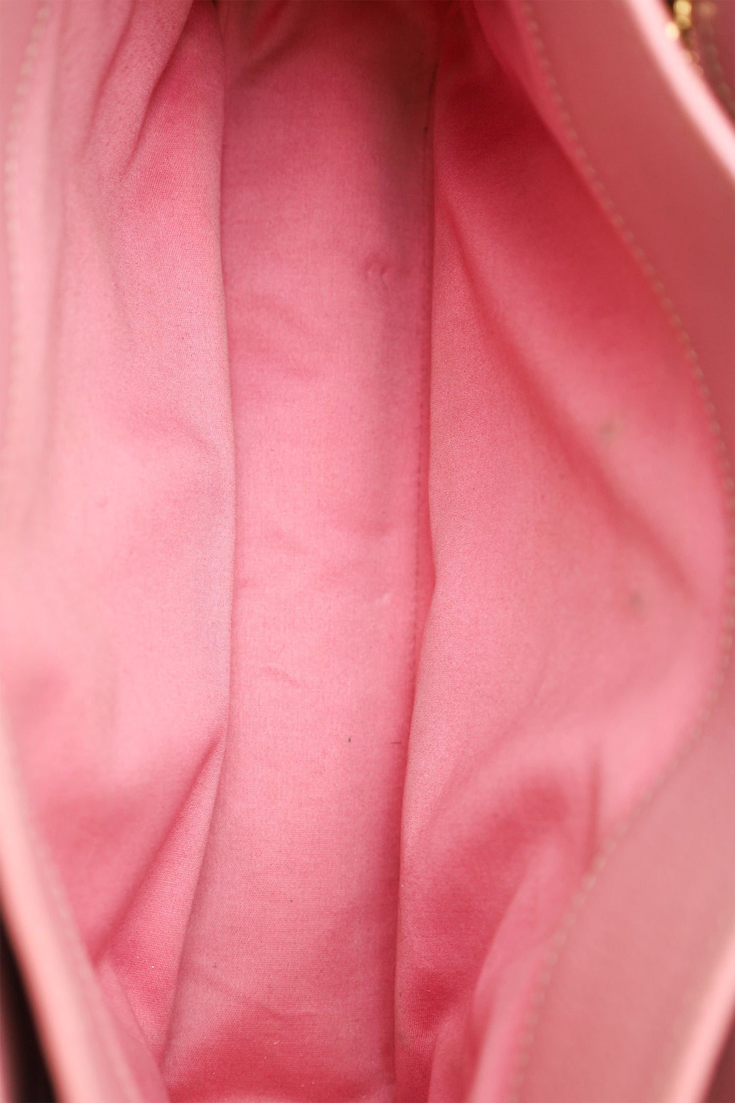 Miu Miu Pink Leather Push Lock Flap Top Handle Bag