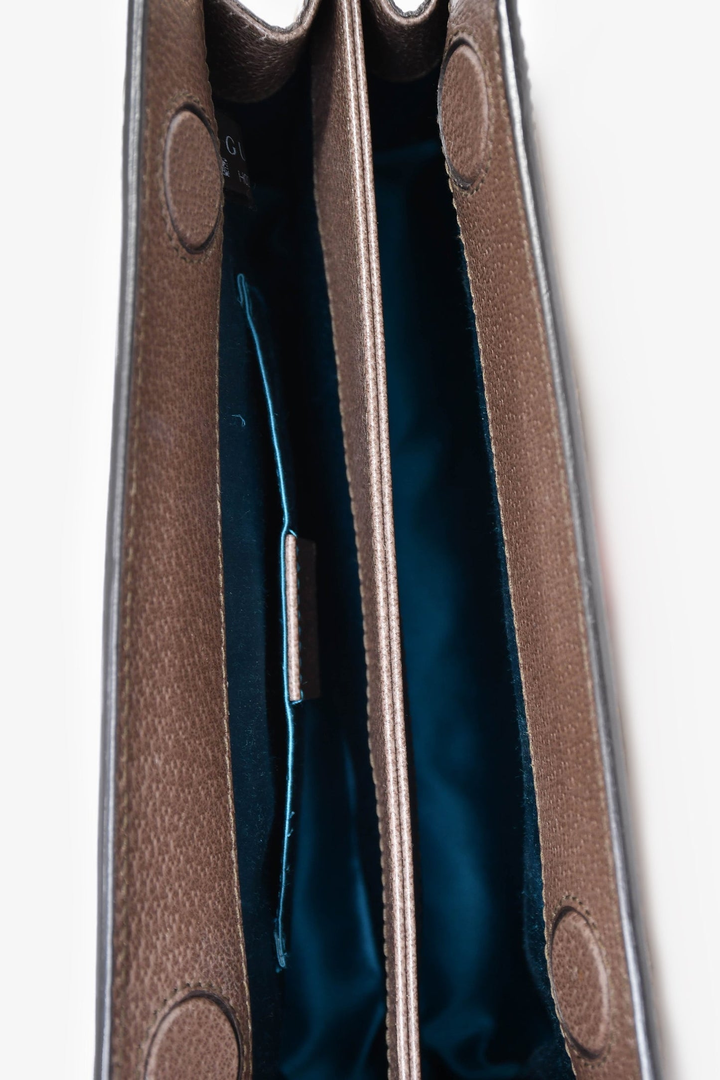 Gucci Brown Canvas/Leather GG Monogram Web 'Ophidia' Medium Crossbody