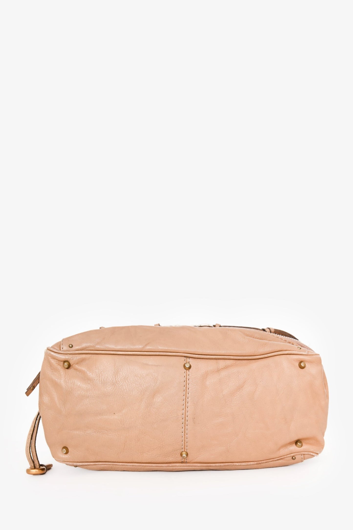 Chloe 2006 Vintage Brown Leather 'Paddington' Shoulder Bag