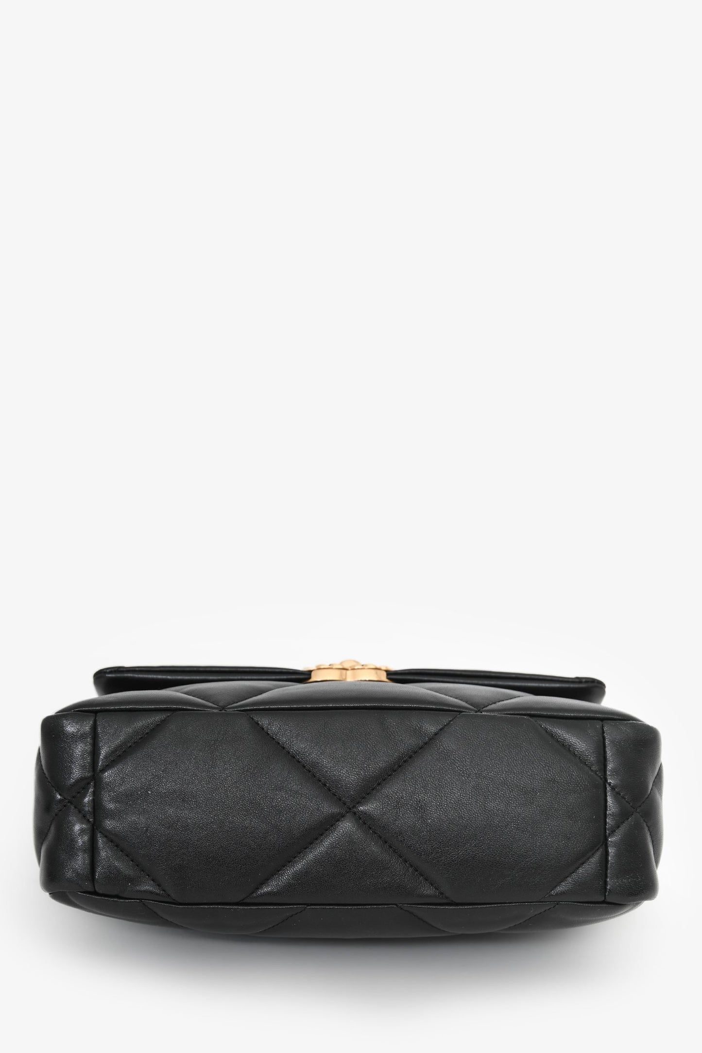 Chanel™ Black Lambskin Small 19 Flap Bag
