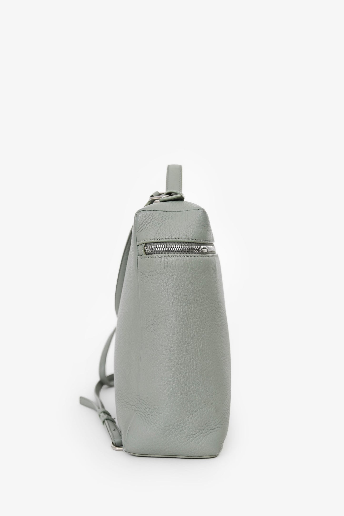Loro Piana Sage Leather Extra Pocket L23.5 Backpack