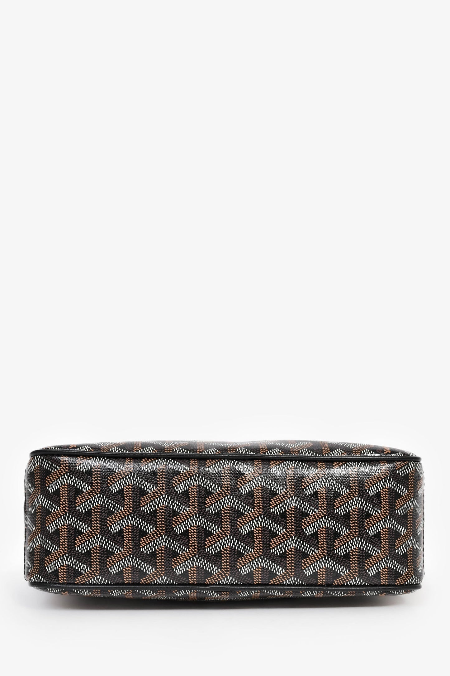 Goyard Black Goyardine Canvas Cap-Vert PM Crossbody Bag