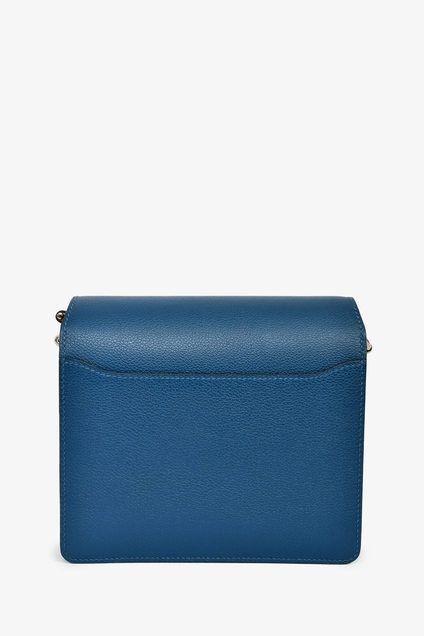 Hermès 2019 Blue Mini Roulis Crossbody Bag