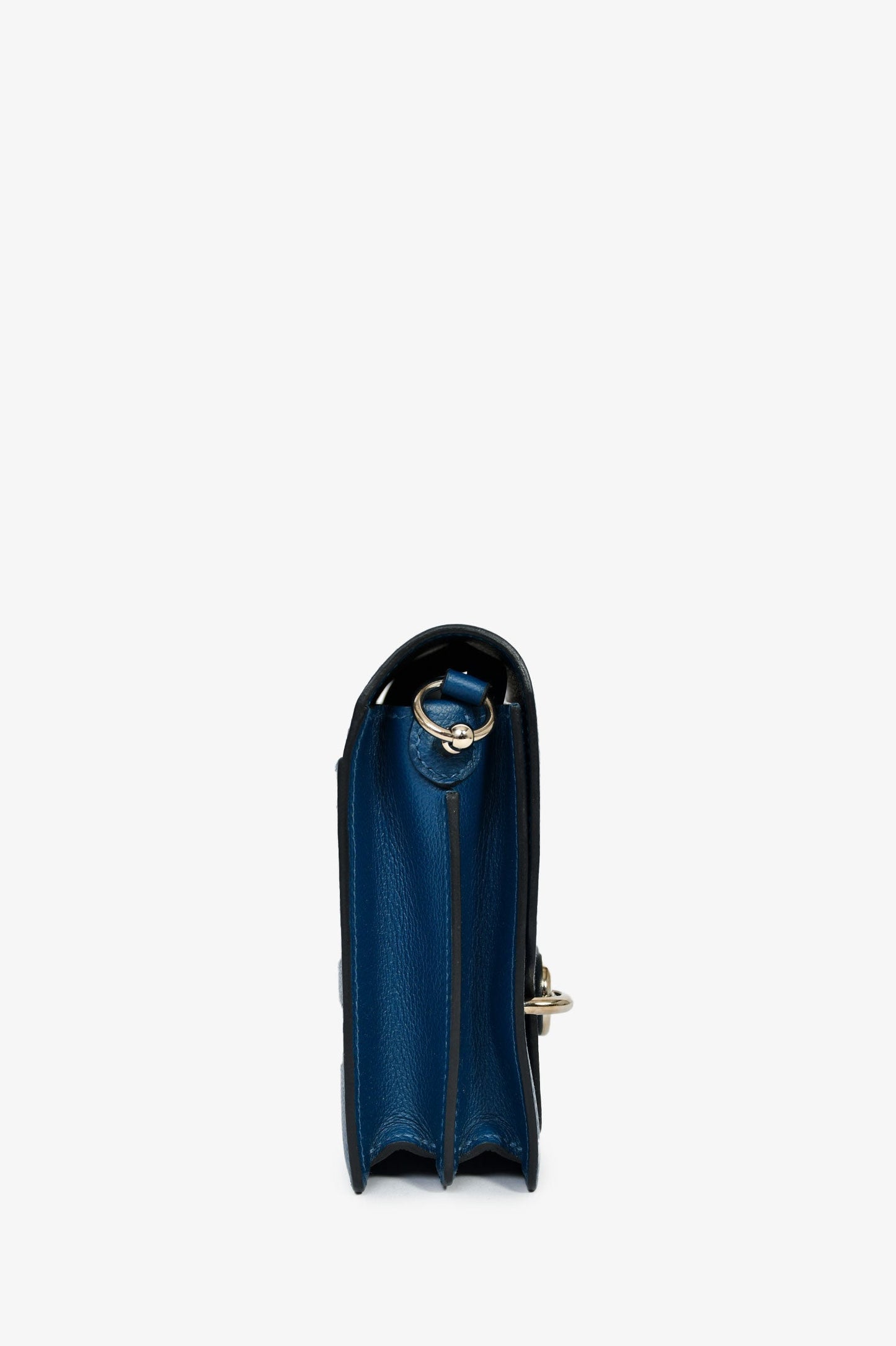 Hermès 2019 Blue Mini Roulis Crossbody Bag