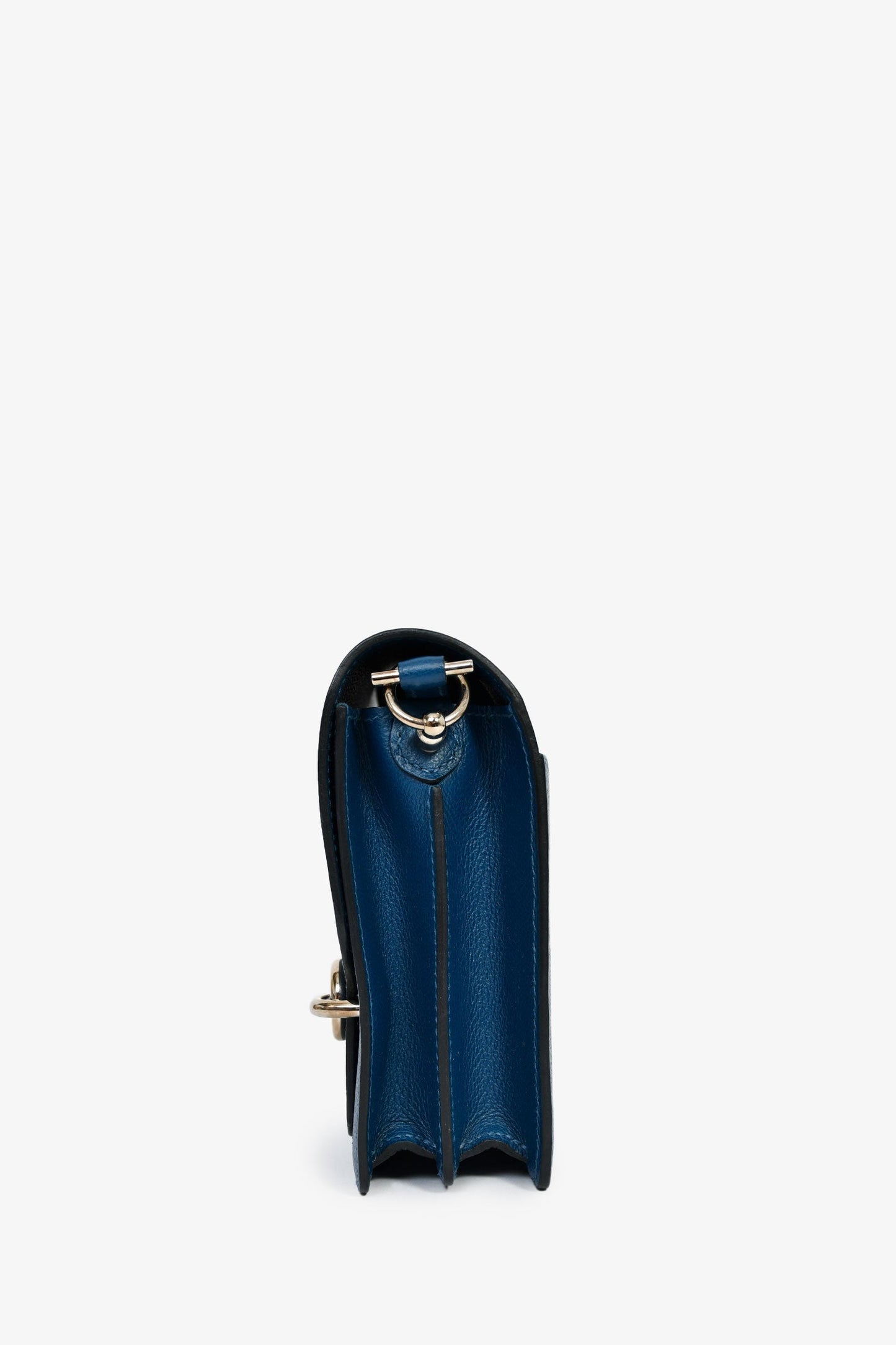 Hermès 2019 Blue Mini Roulis Crossbody Bag