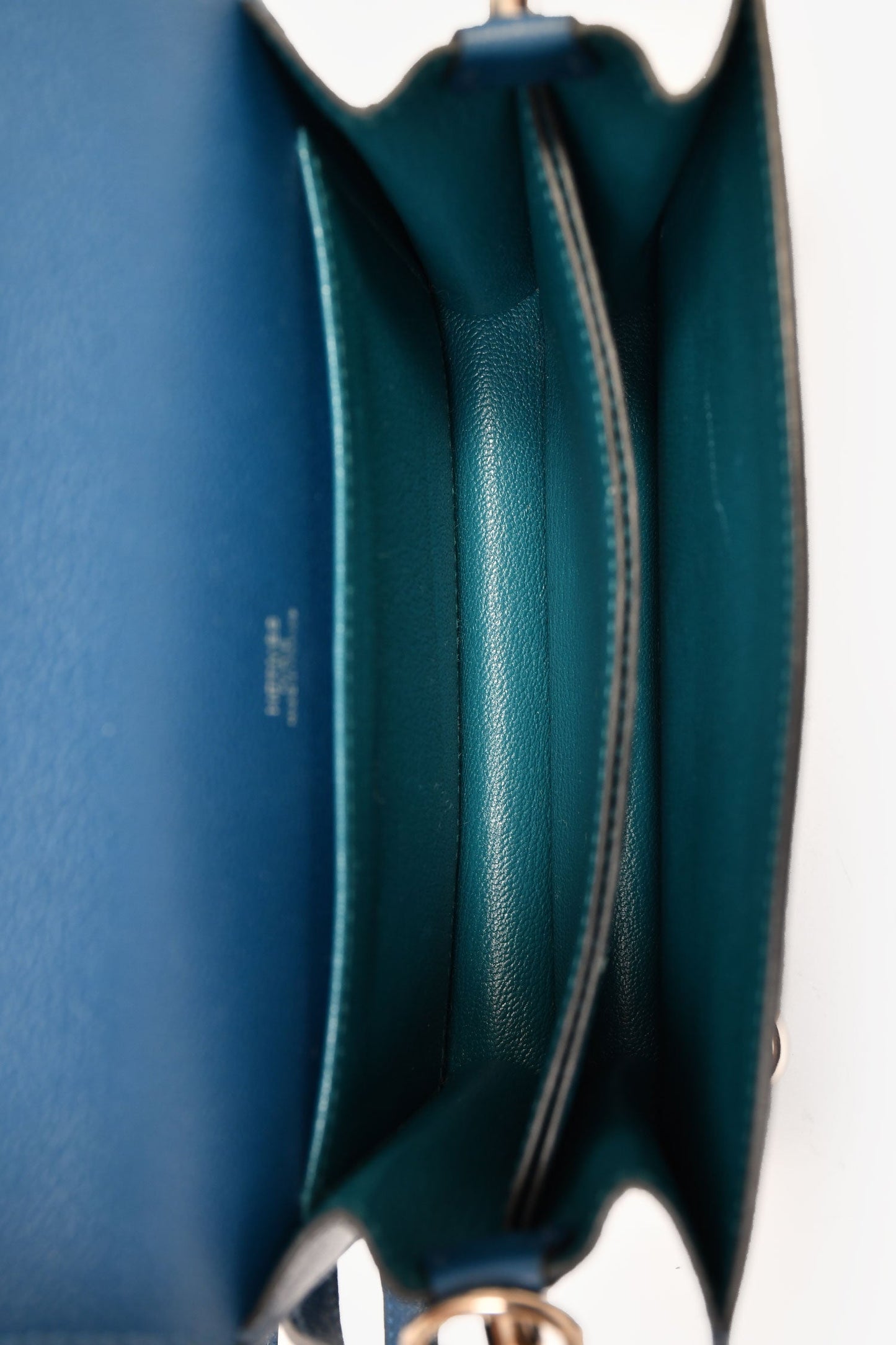 Hermès 2019 Blue Mini Roulis Crossbody Bag