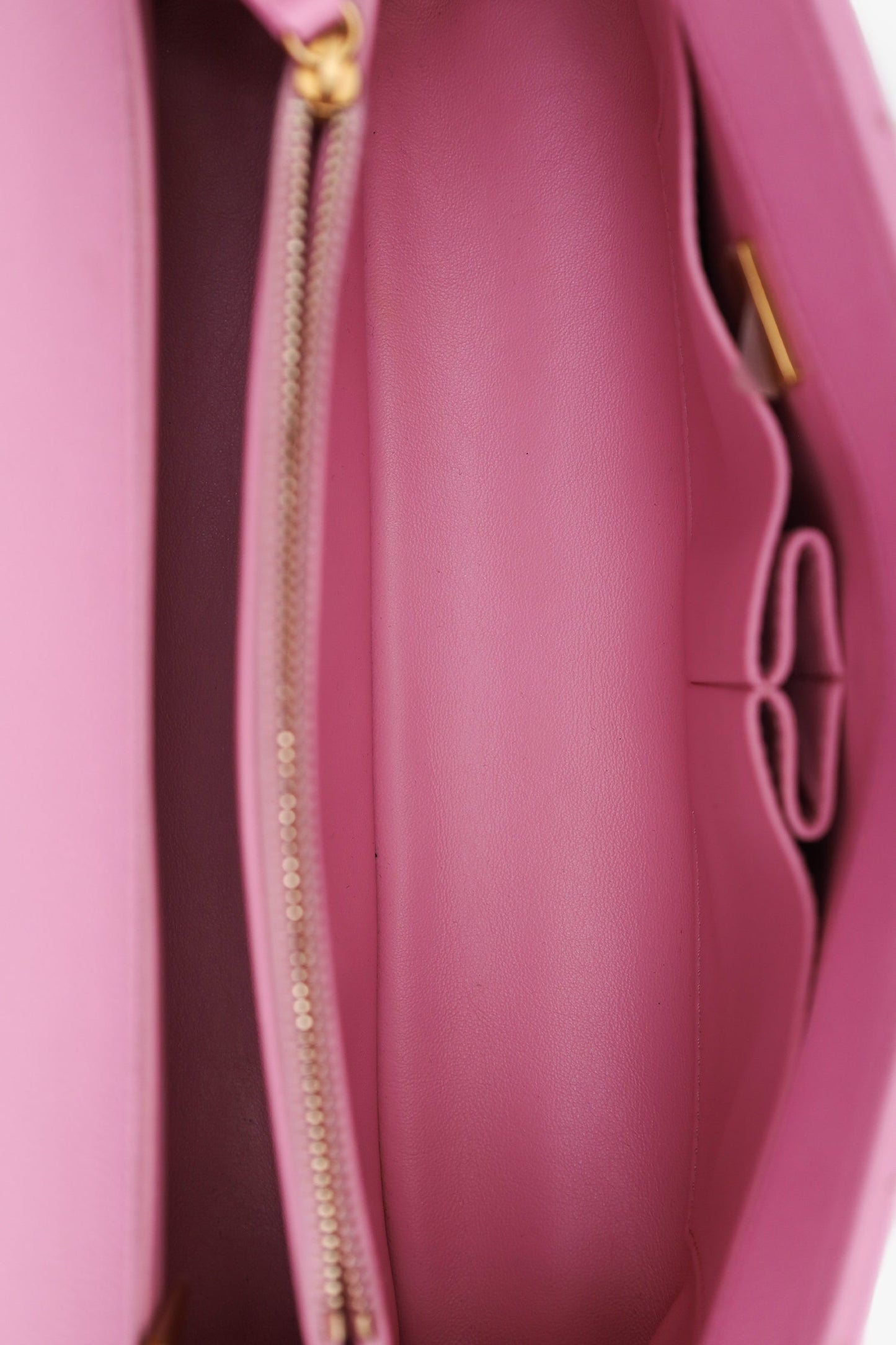 Chanel™ 23P Pink Caviar Medium Coco Top Handle Bag With Strap