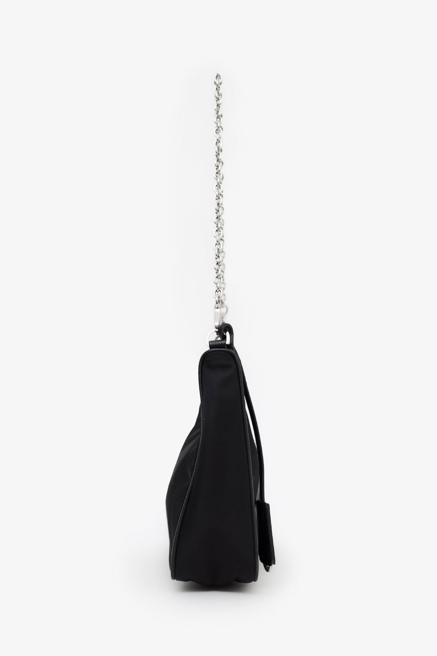 Prada Black Re-Nylon Re-Edition 2005 Bag With Strap + Pouch