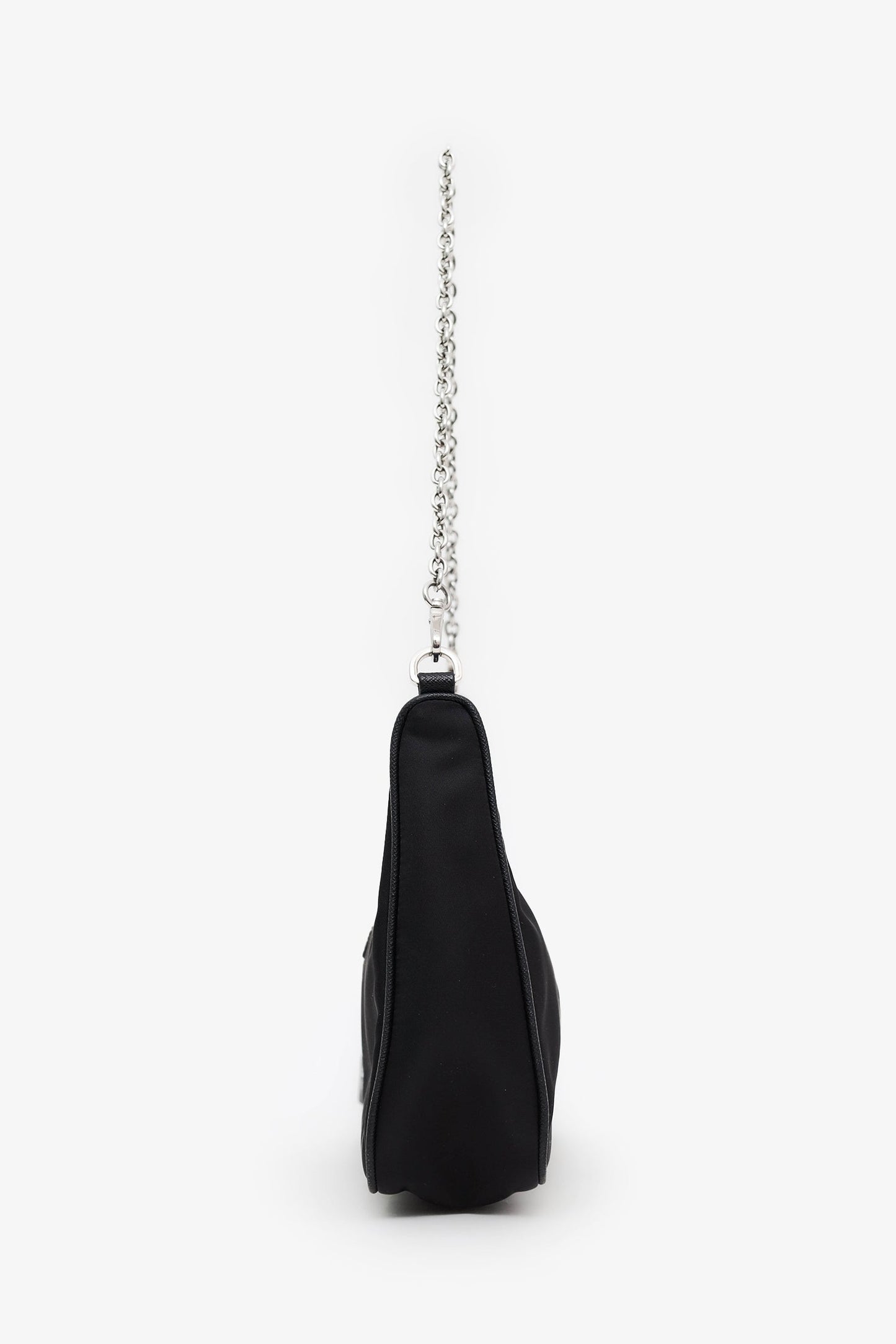 Prada Black Re-Nylon Re-Edition 2005 Bag With Strap + Pouch