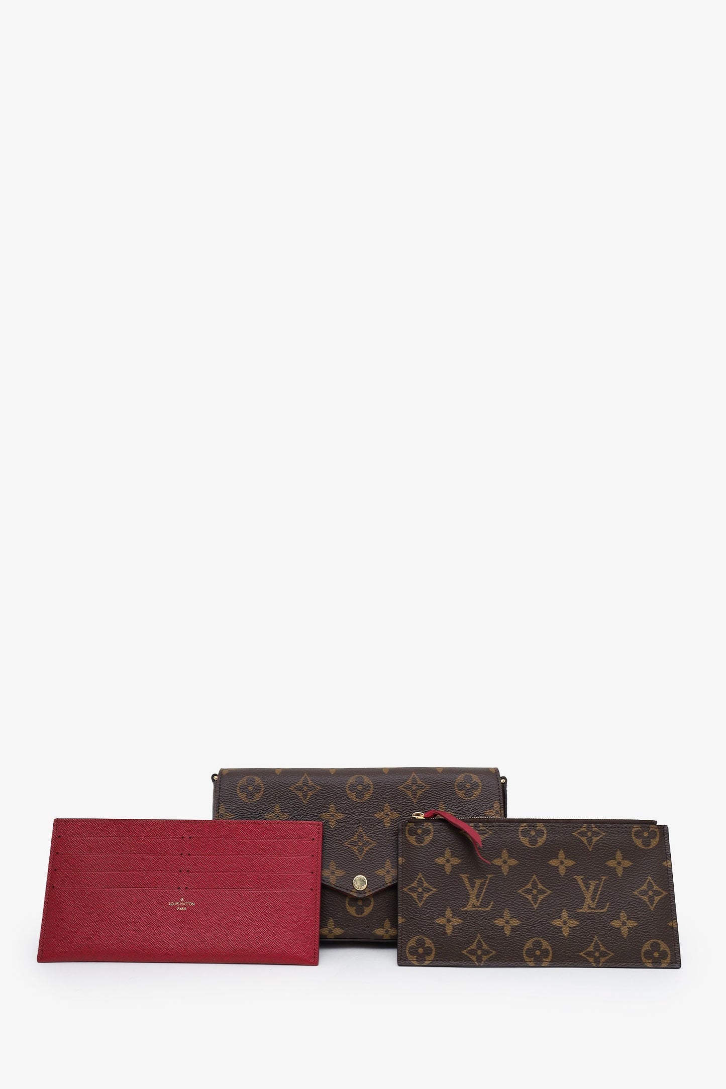 Louis Vuitton Monogram Felicie' Pochette With Inserts